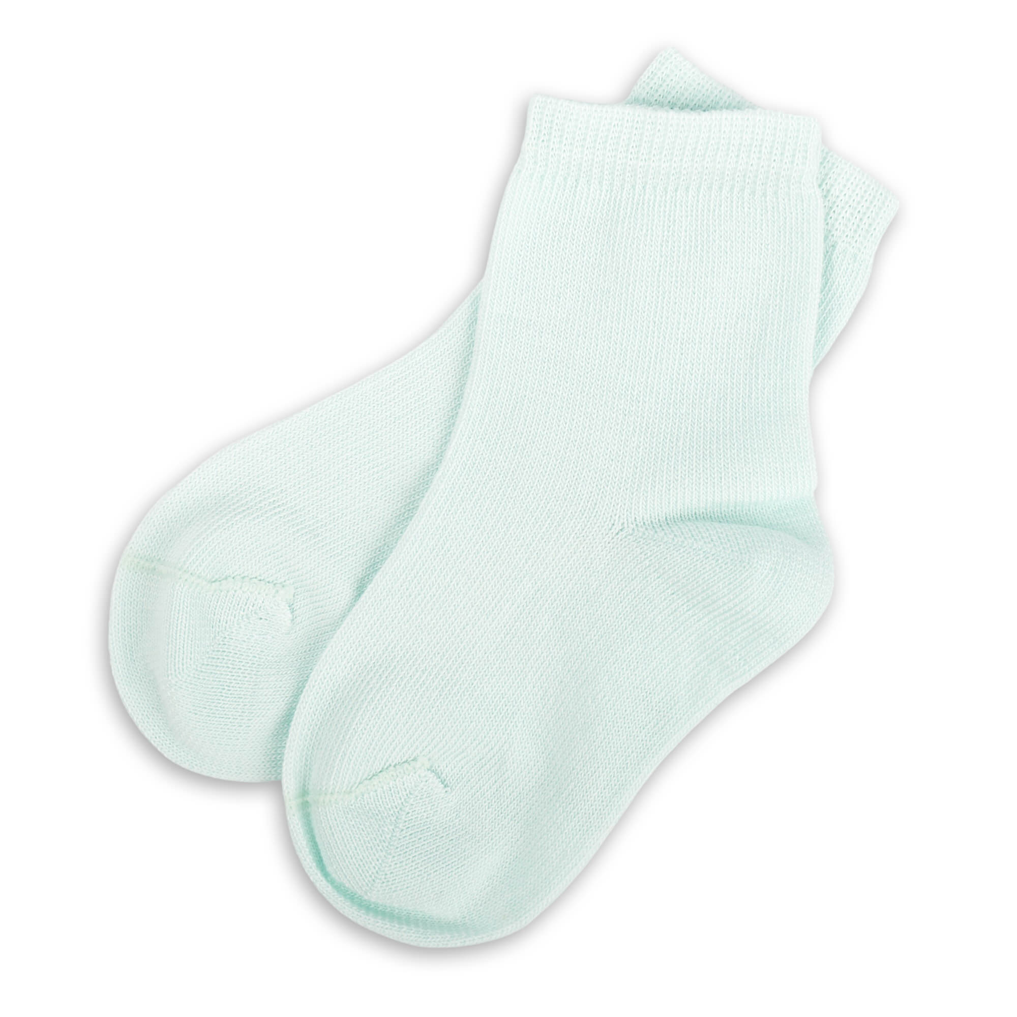 Baby socks pastel mint