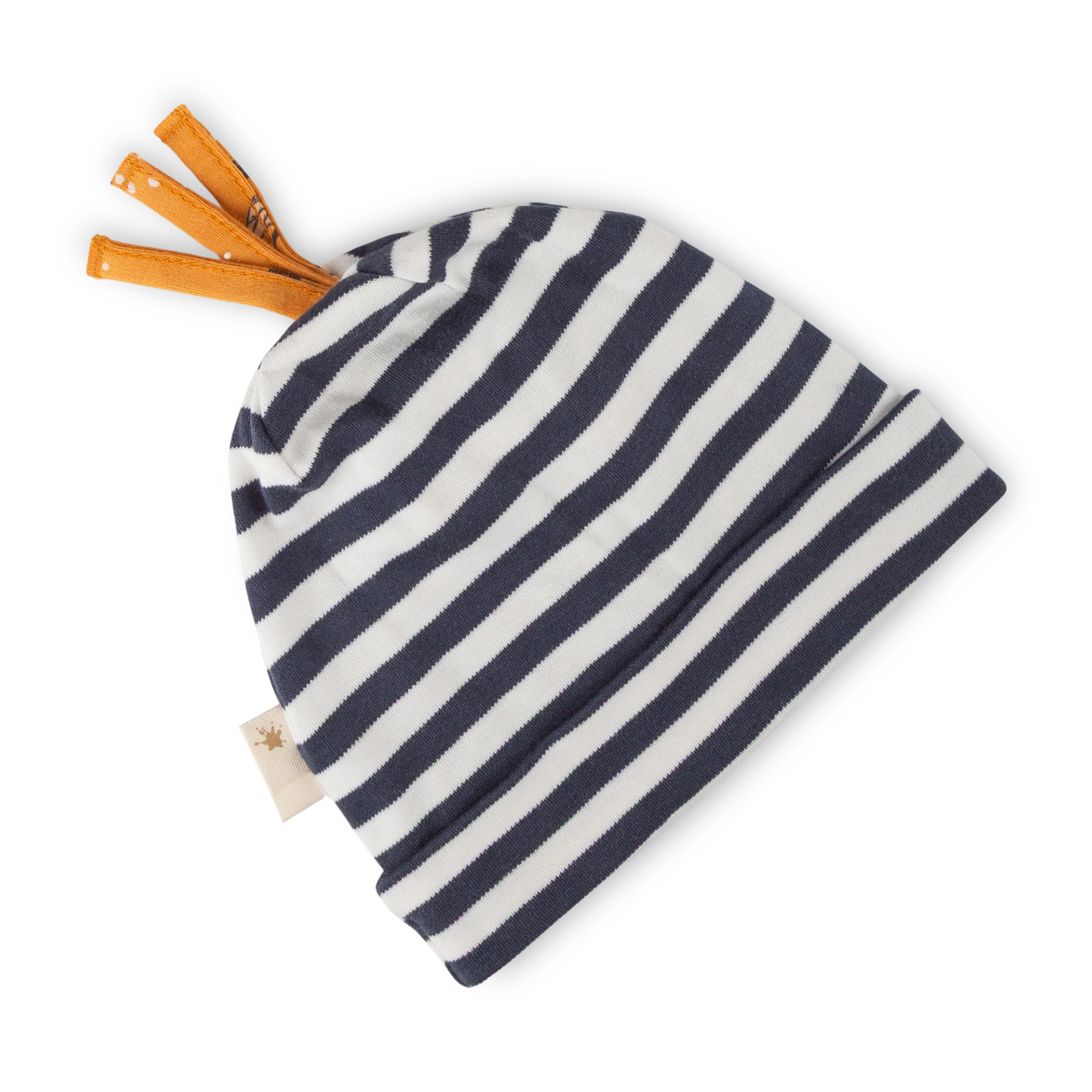 Baby Ringel Mütze Magic Owl, blau-weiß Baby Ringel Mütze Magic Owl, blau-weiß