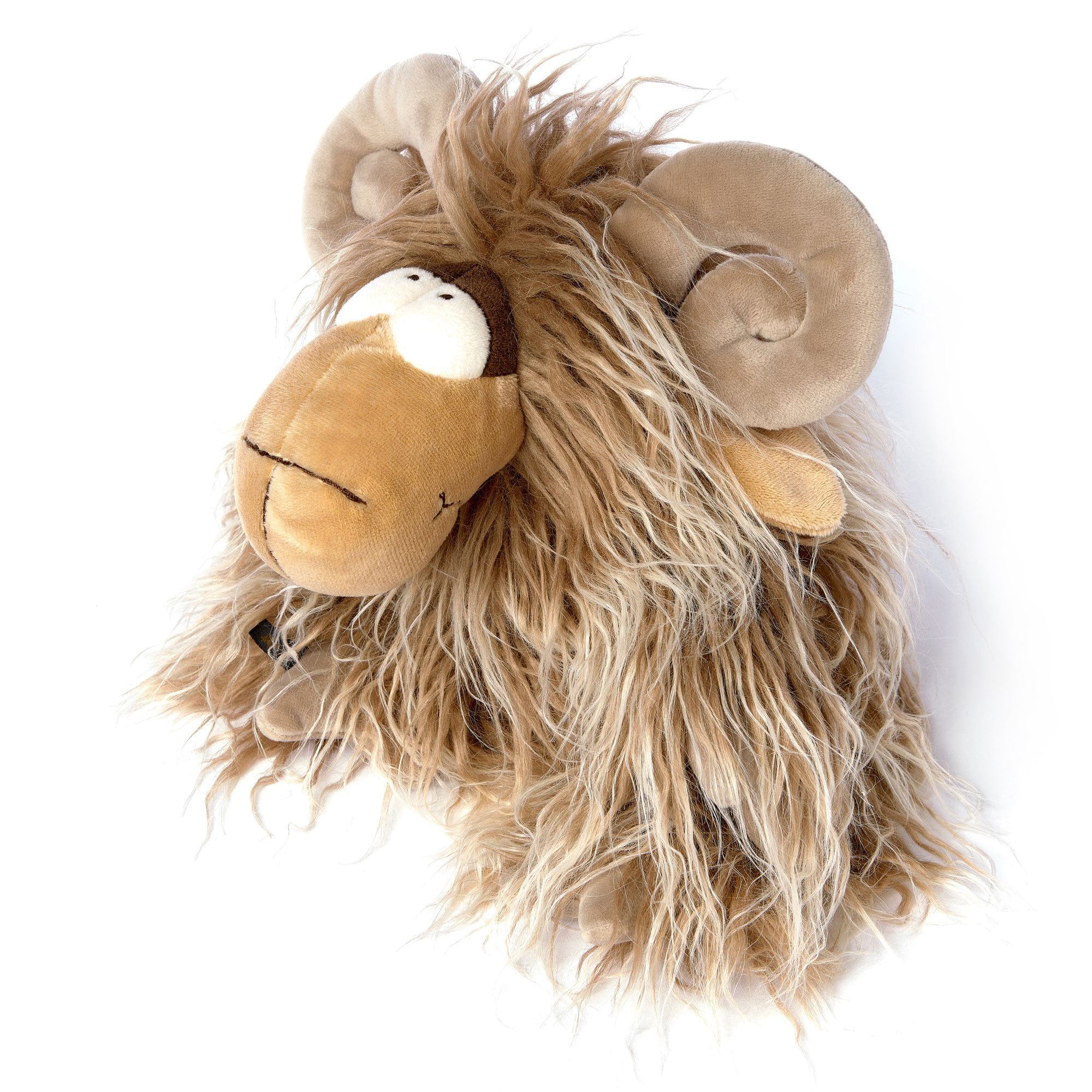 Plush toy ram sheep Moufflon Muff, Beasts collection