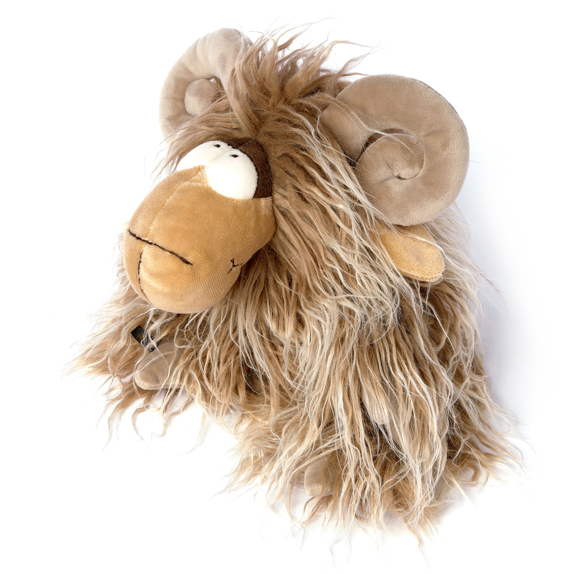 Plush toy ram sheep Moufflon Muff, Beasts collection Plush toy ram sheep Moufflon Muff, Beasts collection