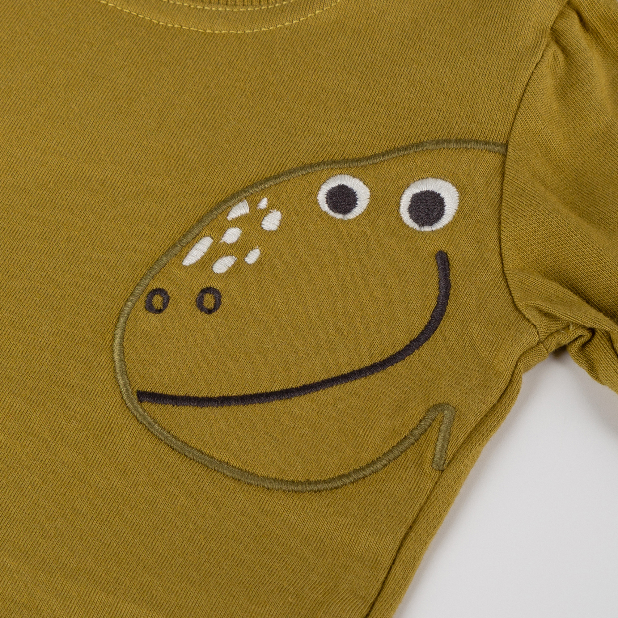 Baby long sleeve Tee khaki, Dino Fun