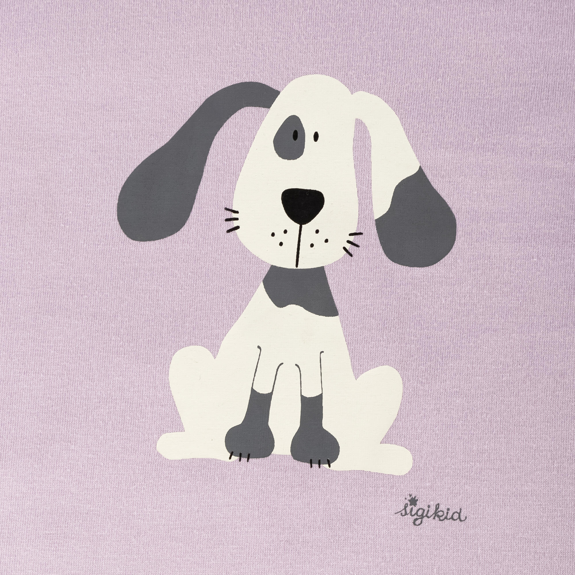 Kinder Pyjama Hund, lila
