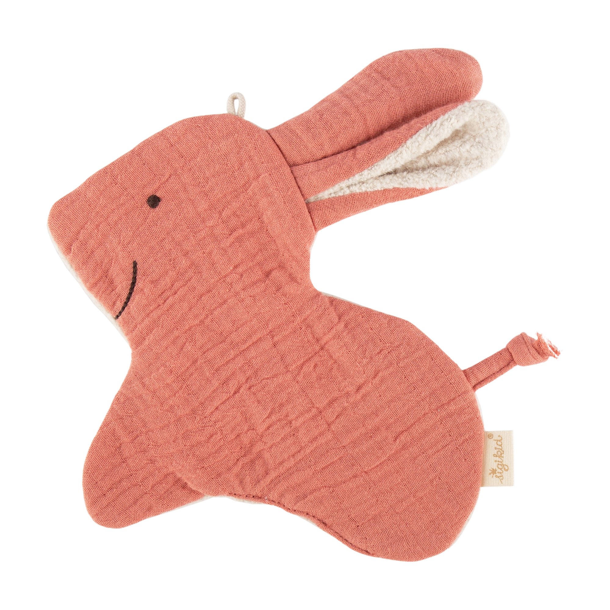 Baby Musselin Knister Schnuffeltuch Hase