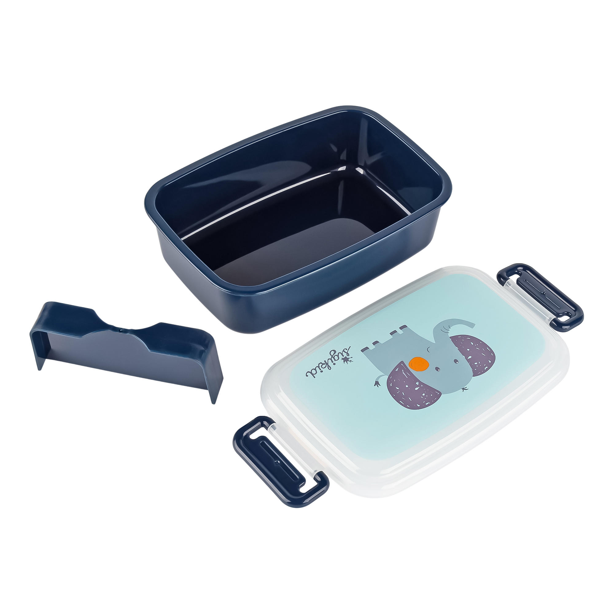 Kinder Set 250 ml Edelstahl-Trinkflasche und Brotbox, Elefant Kinder Set 250 ml Edelstahl-Trinkflasche und Brotbox, Elefant