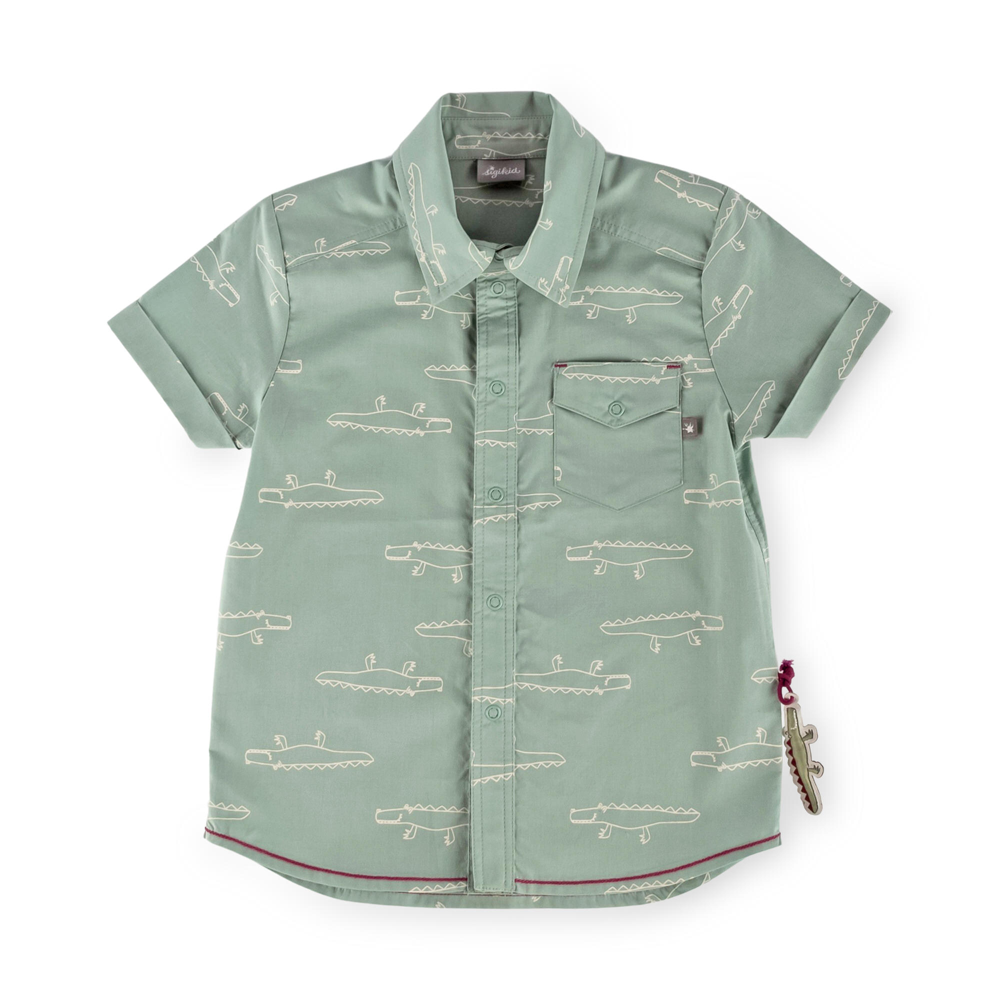 Boys' short sleeve shirt Happy Crocodile Boys' short sleeve shirt Happy Crocodile