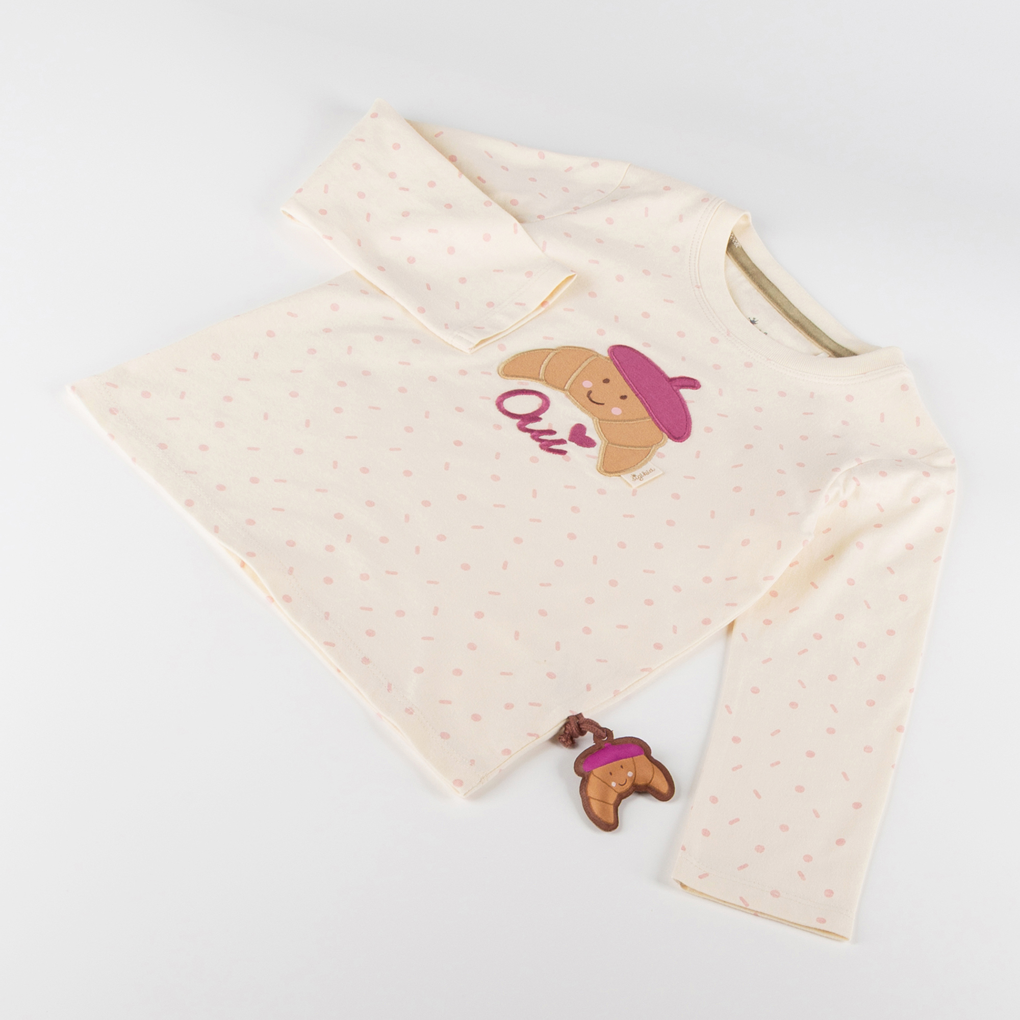 Kinder Langarmshirt Petit Croissant