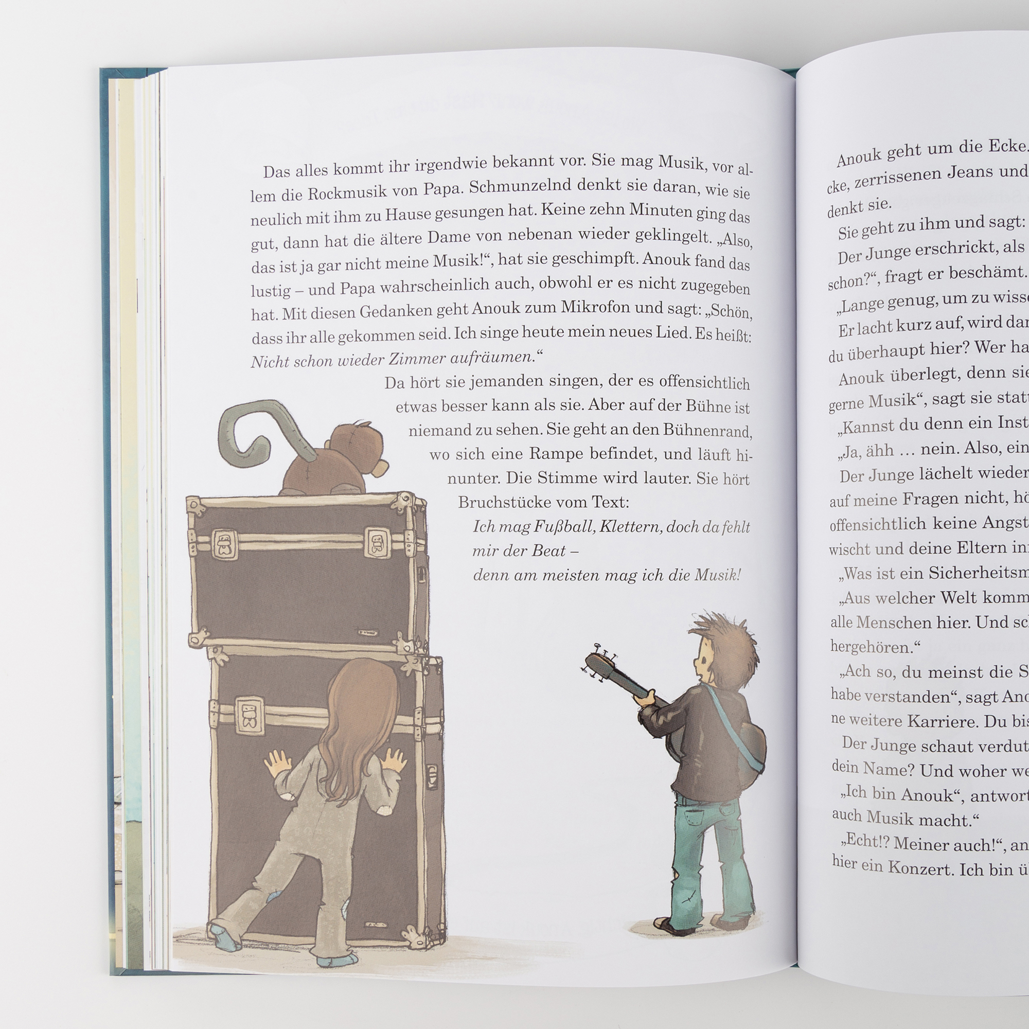 Kinderbuch Anouk, die nachts auf Reisen geht Kinderbuch Anouk, die nachts auf Reisen geht