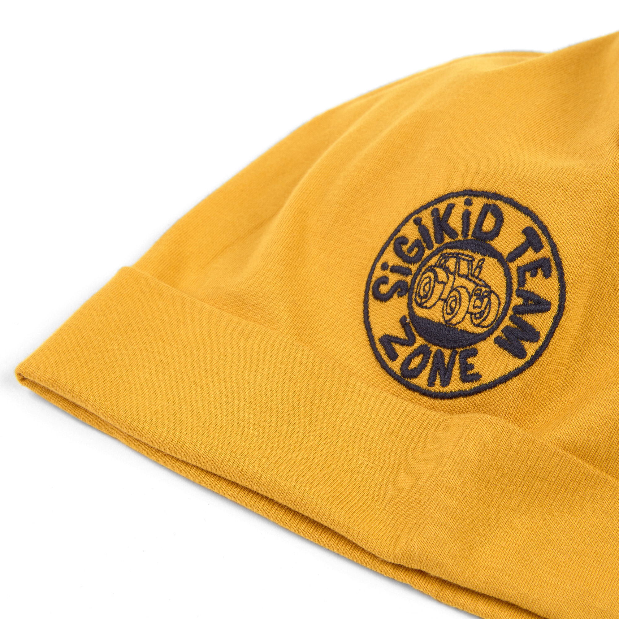 Children's beanie hat Team Zone, honey yellow