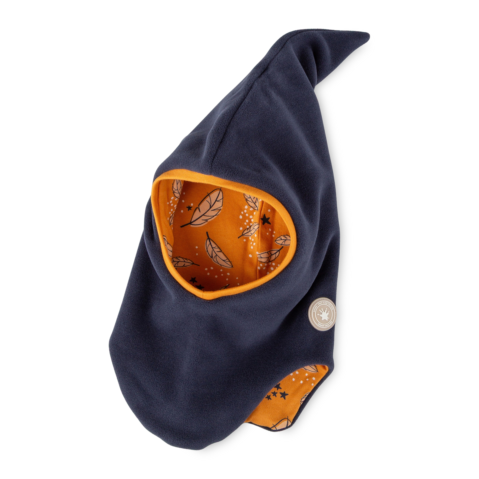 Kinder Schlupf Fleecemütze Magic Owl, dunkelblau Kinder Schlupf Fleecemütze Magic Owl, dunkelblau