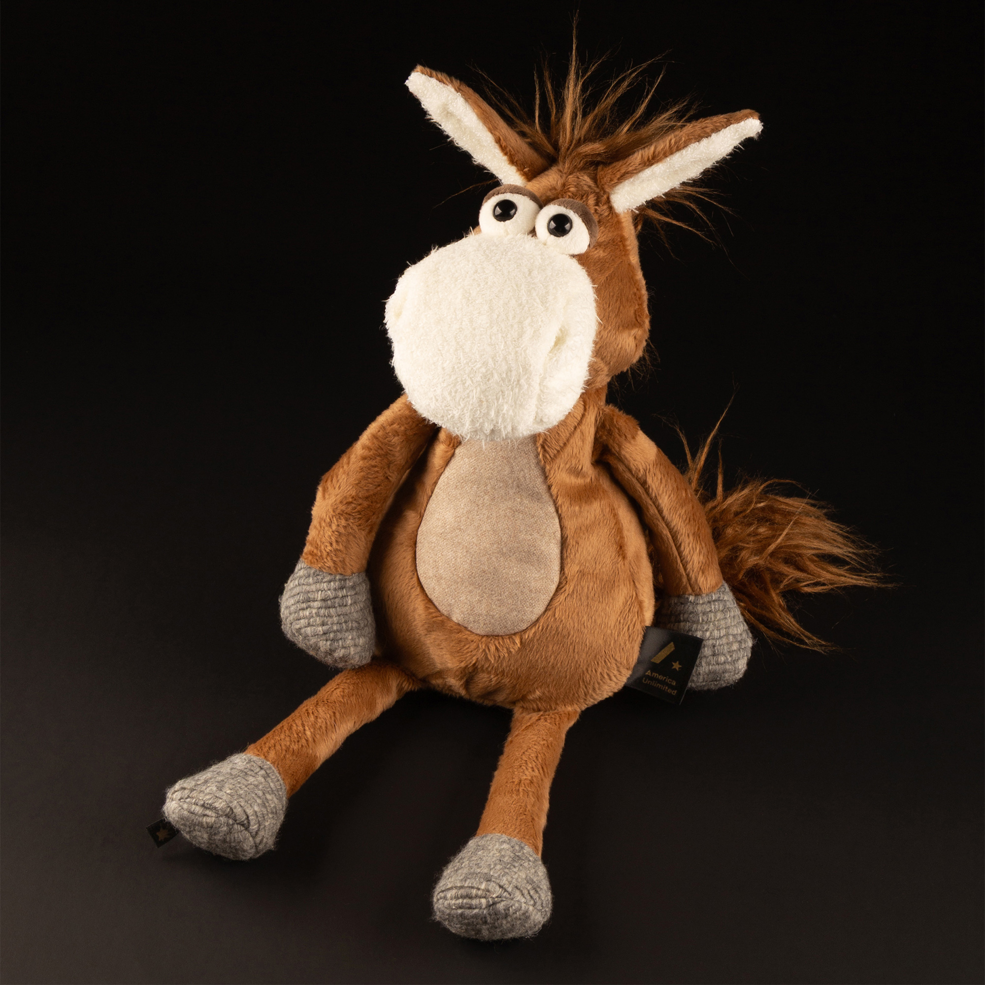 Beasts plush donkey Dusty Don, America Unlimited