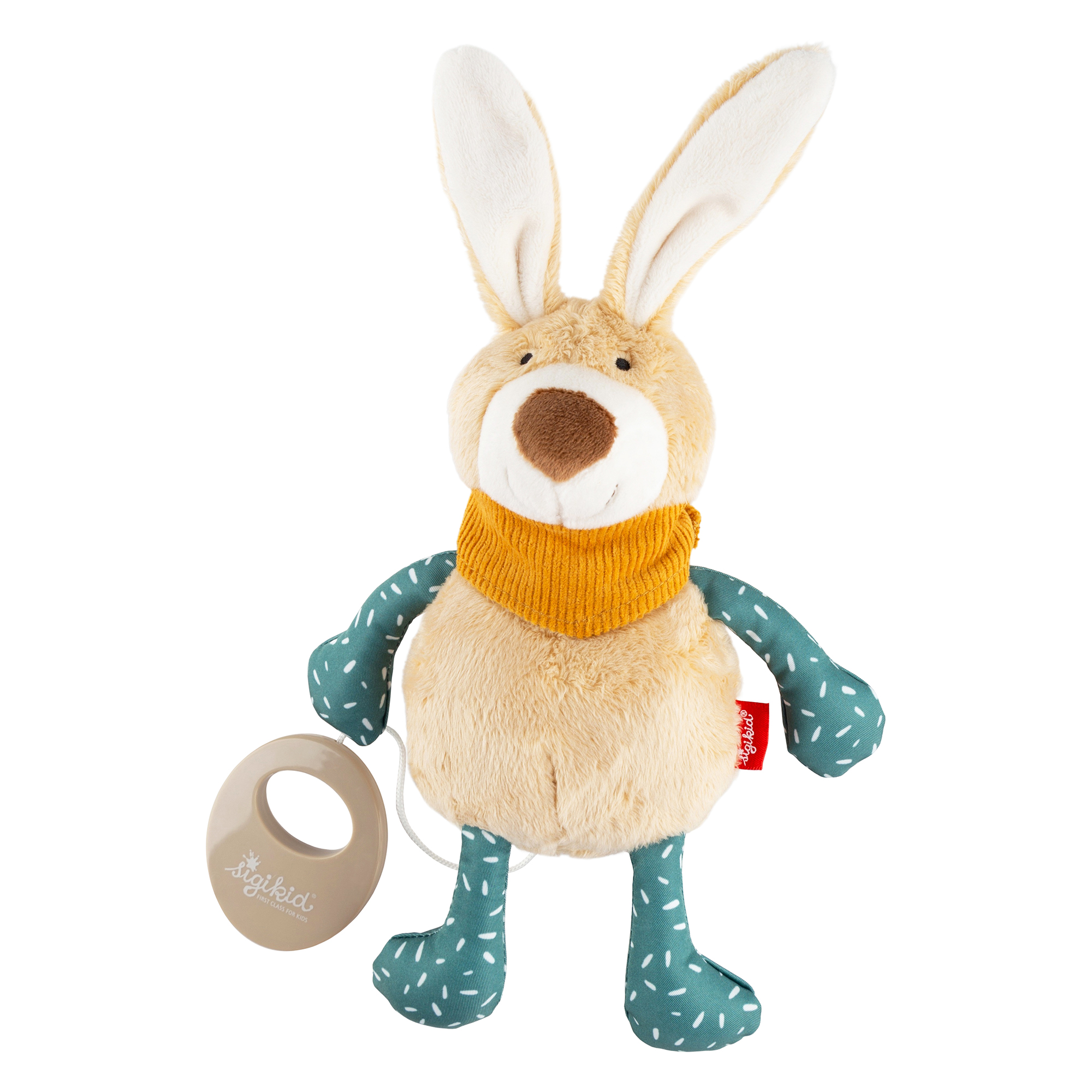 Musical plush toy rabbit