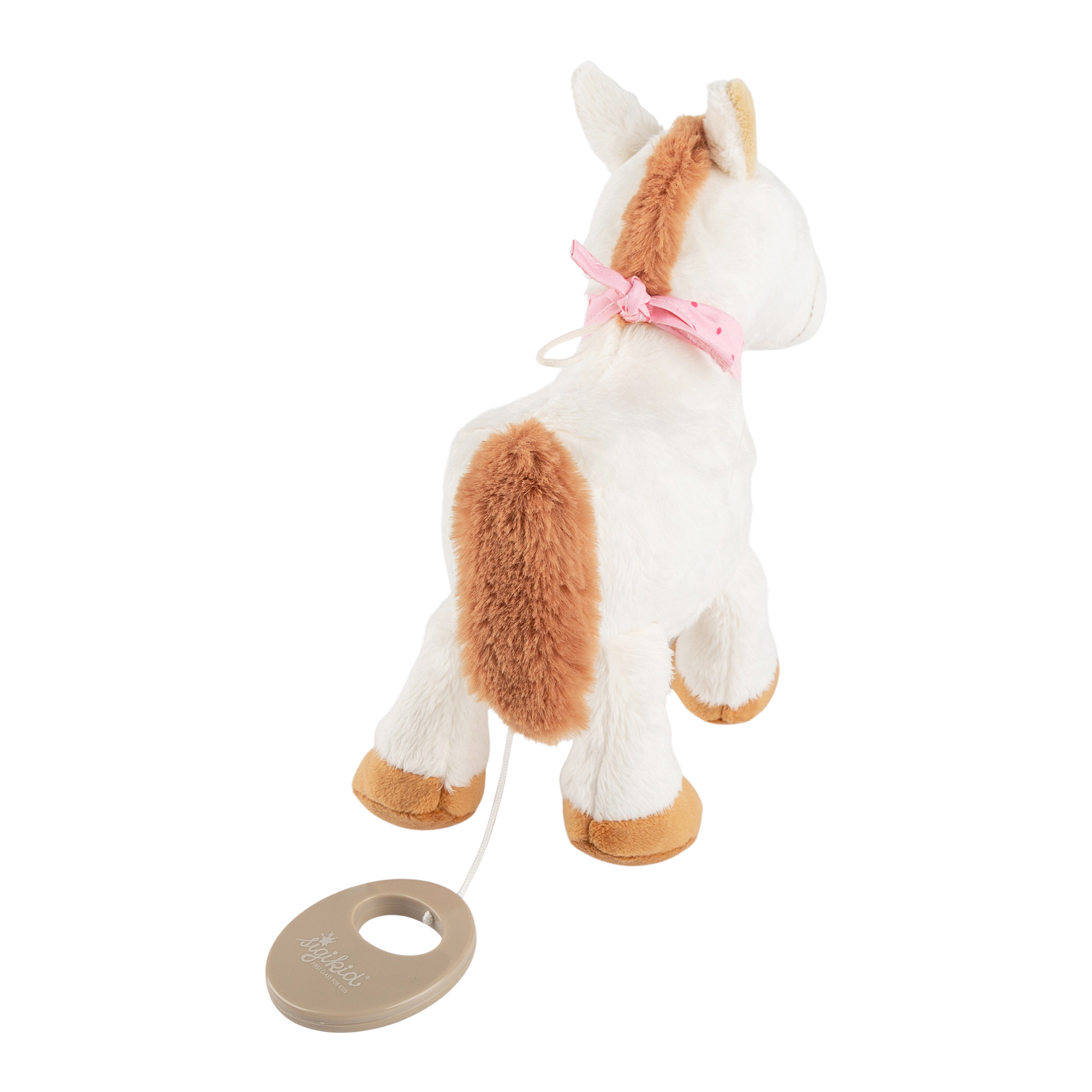 Musical plush toy horse, "Three Gifts for Cinderella"