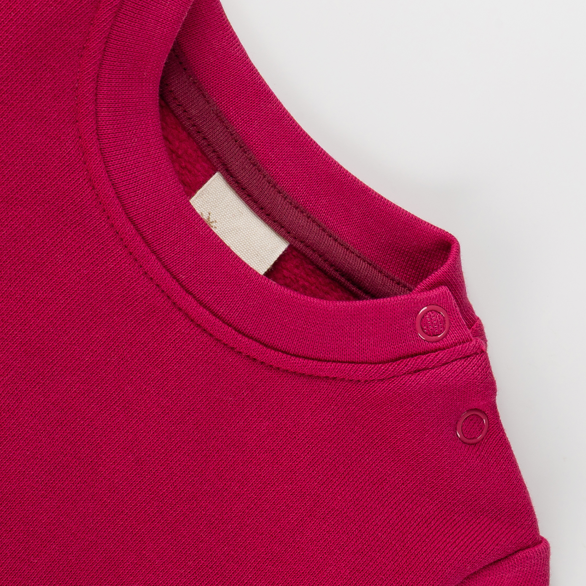 Baby Sweatshirt Katze und Maus, pink