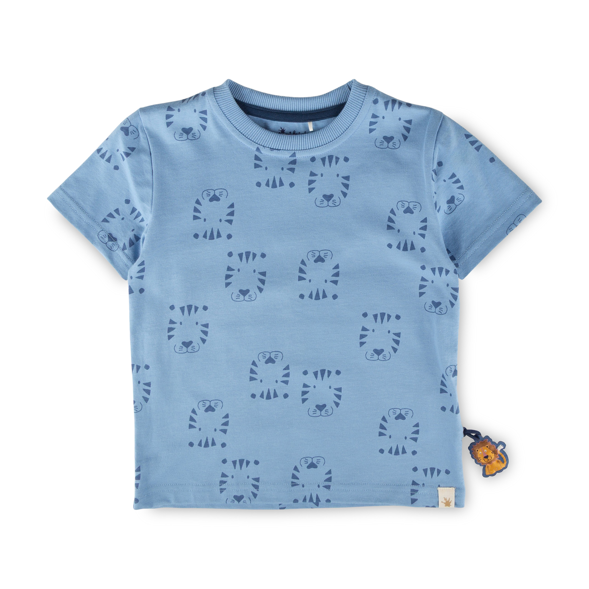 Children's allover print T-shirt, Tiger & Lion