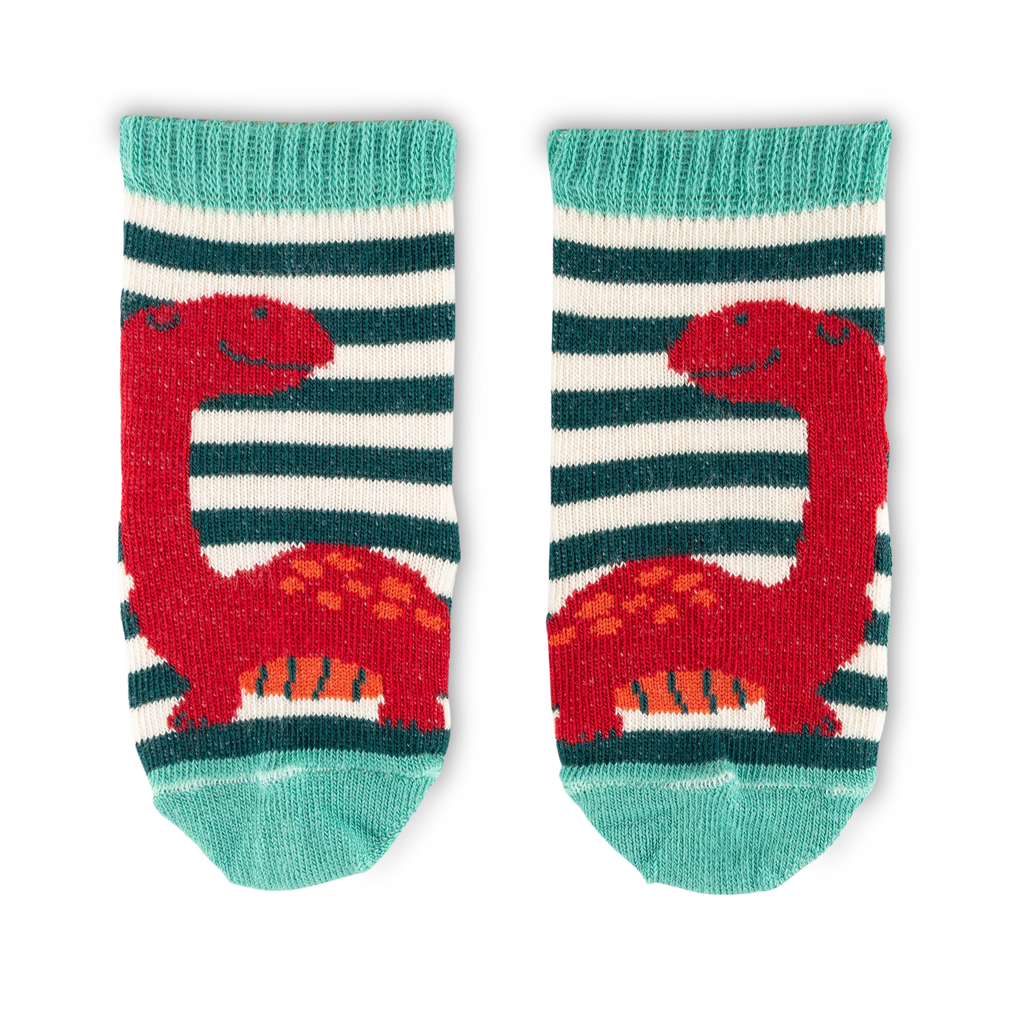 3 pair set baby socks, Dino World