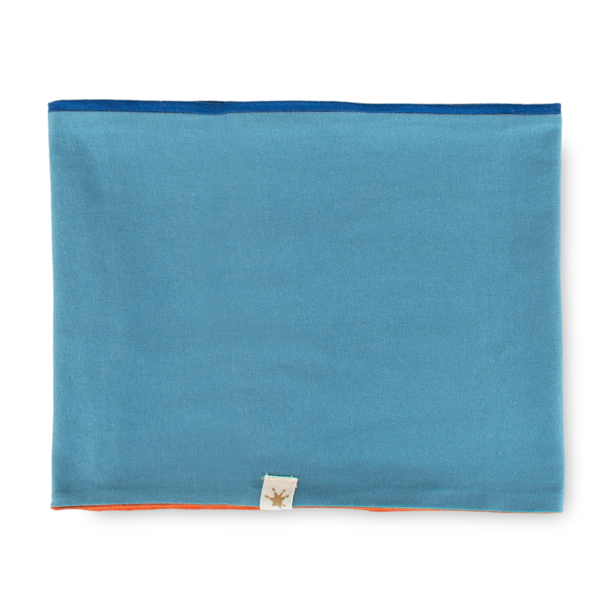 Kinder Wende-Loop Schal, blau oder blau gestreift
