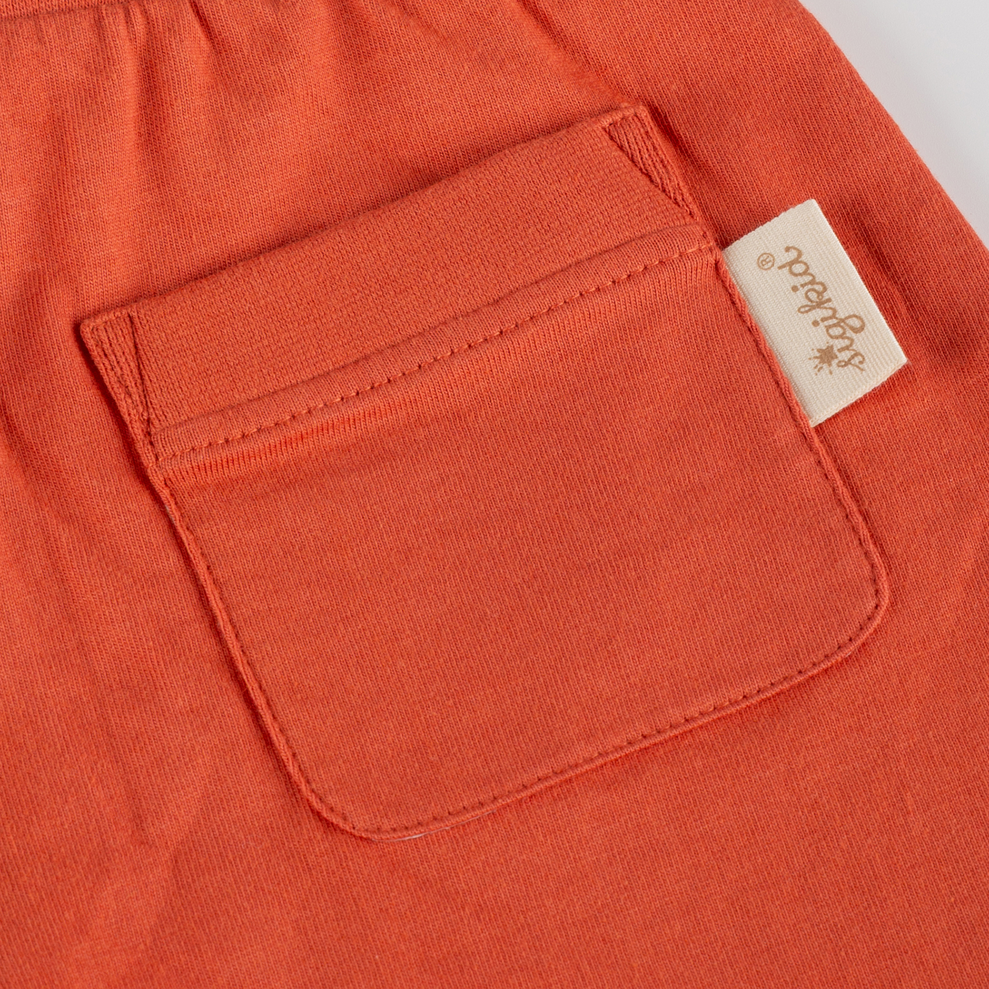 Girls' flared shorts Savanne, orange