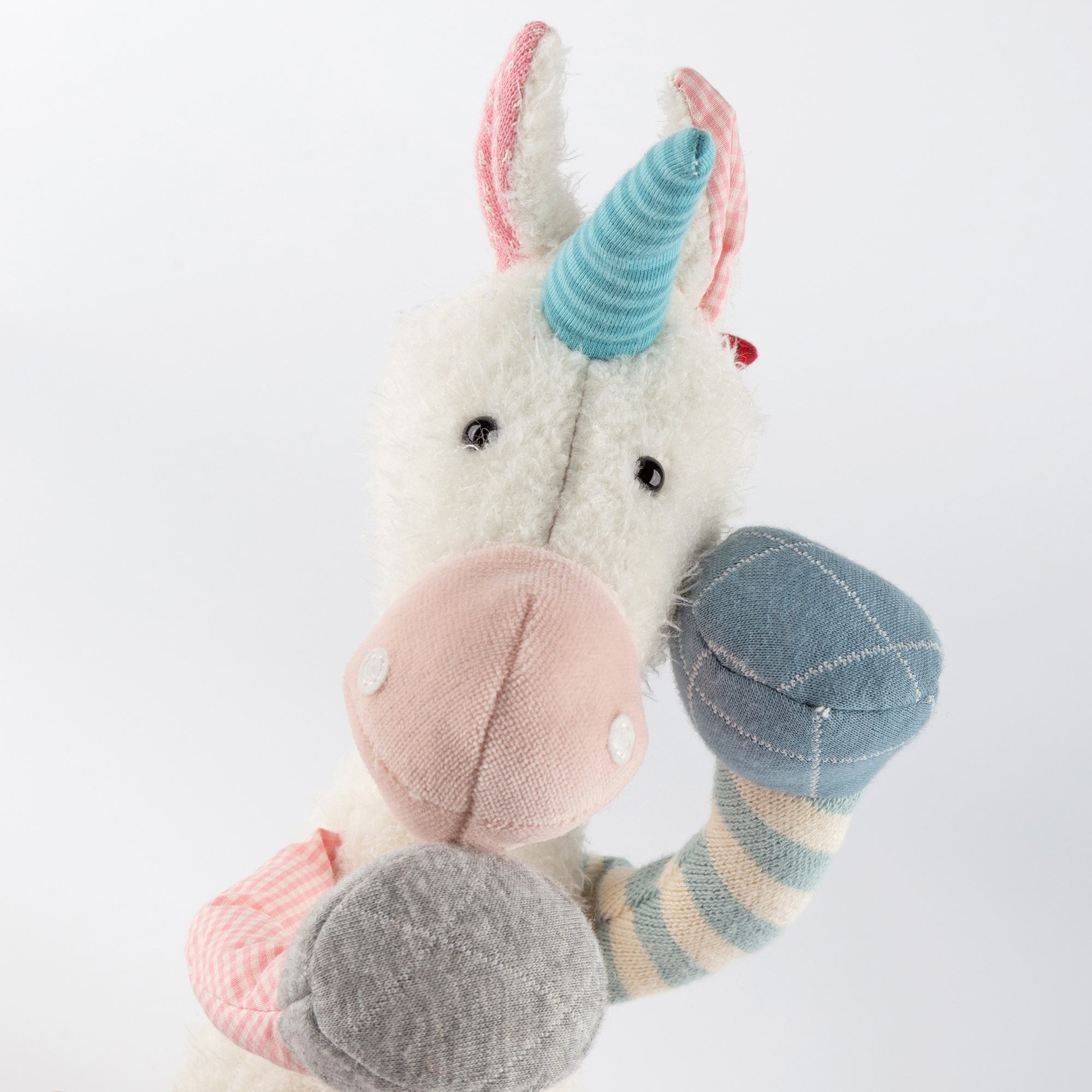 Plush unicorn, Patchwork Sweety