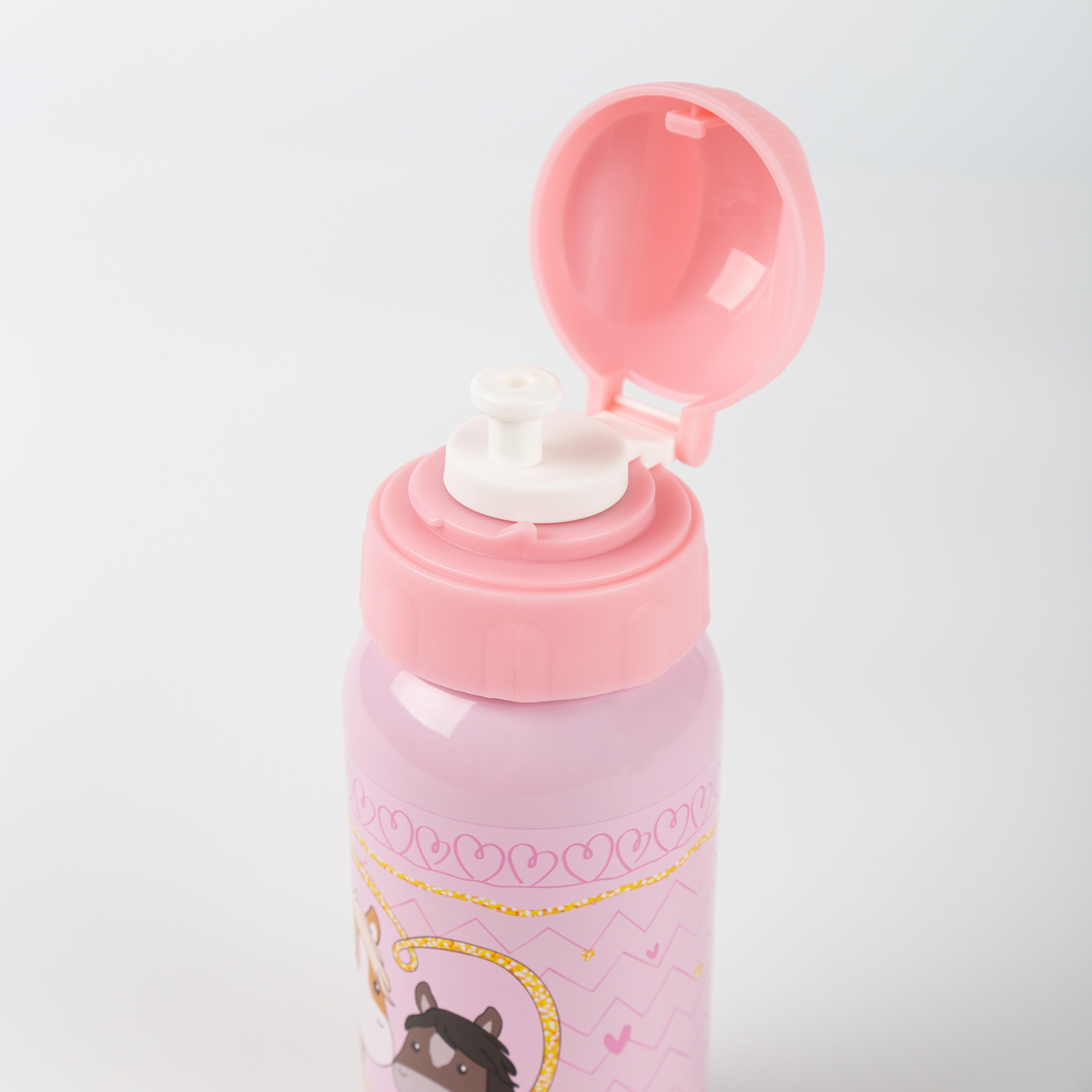 Children's stainless steel bottle 400 ml & lunch box pony love Children's stainless steel bottle 400 ml & lunch box pony love