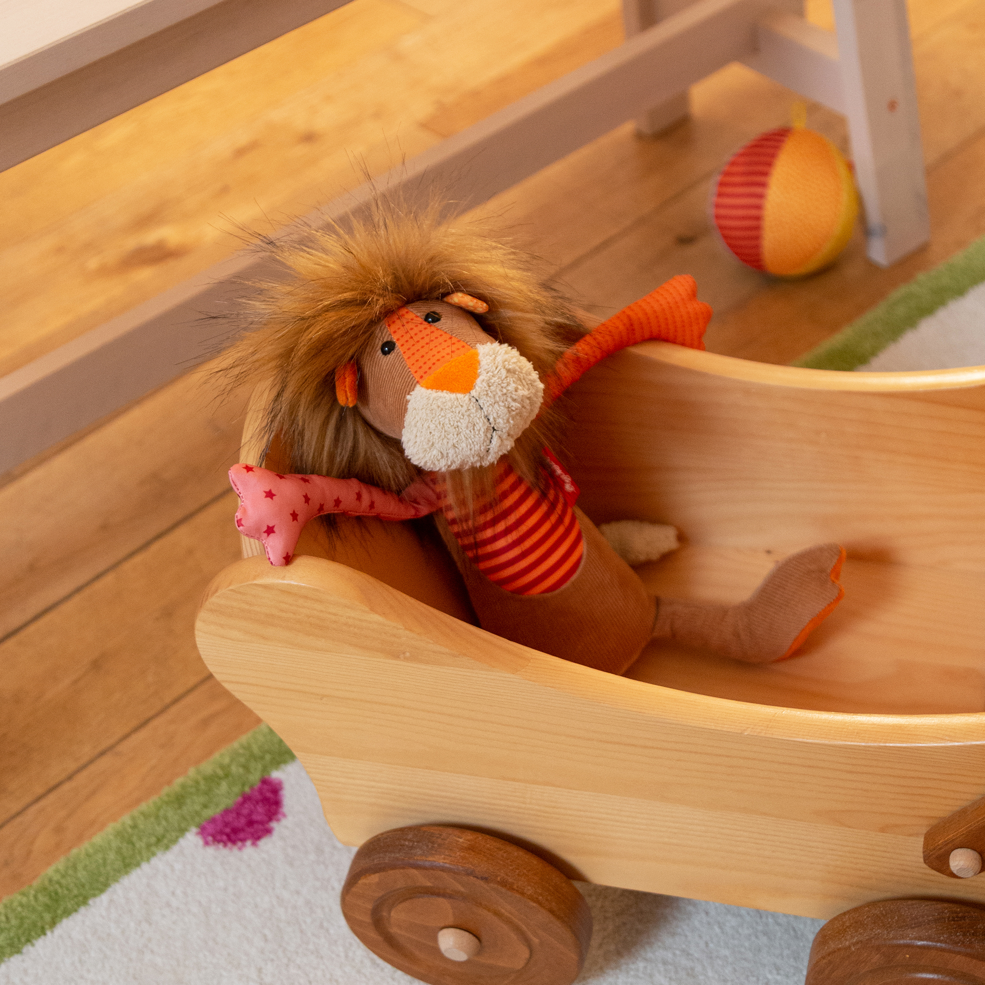 Soft toy lion, Patchwork Sweety Soft toy lion, Patchwork Sweety