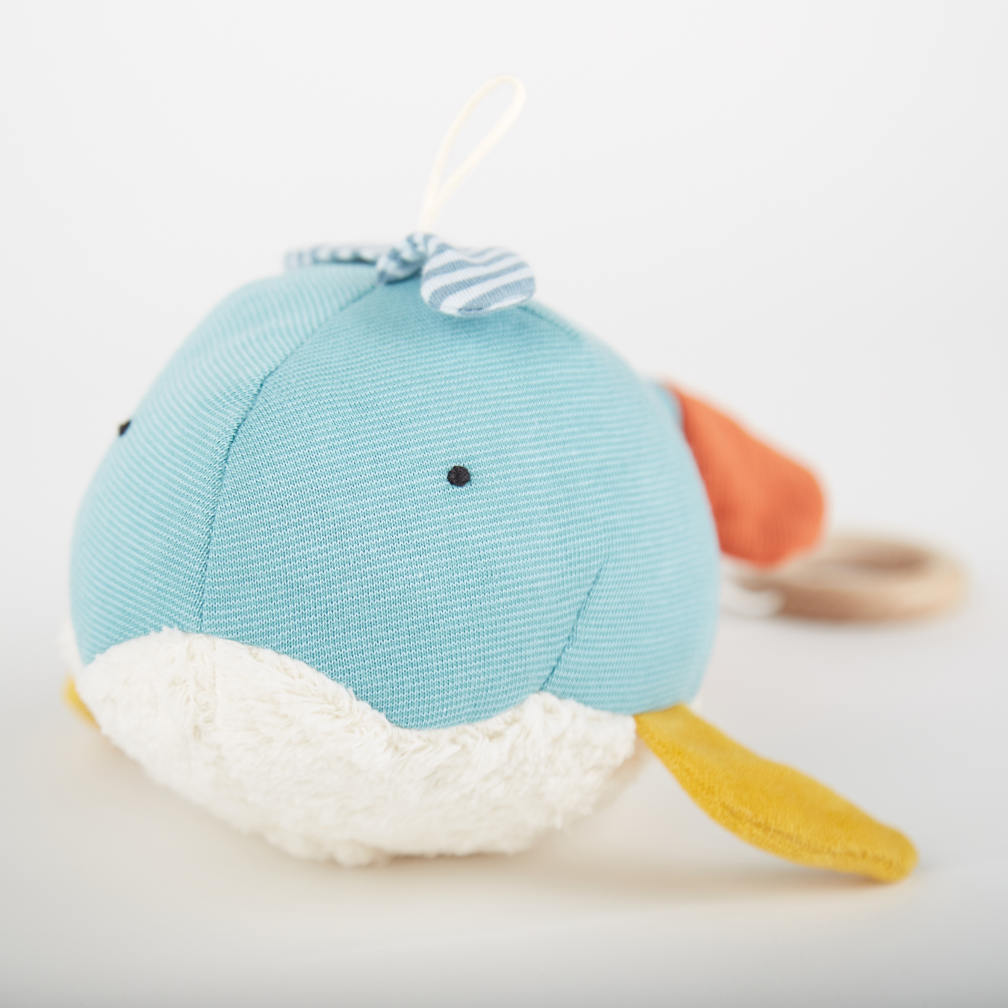 Musical soft toy whale, organic Musical soft toy whale, organic