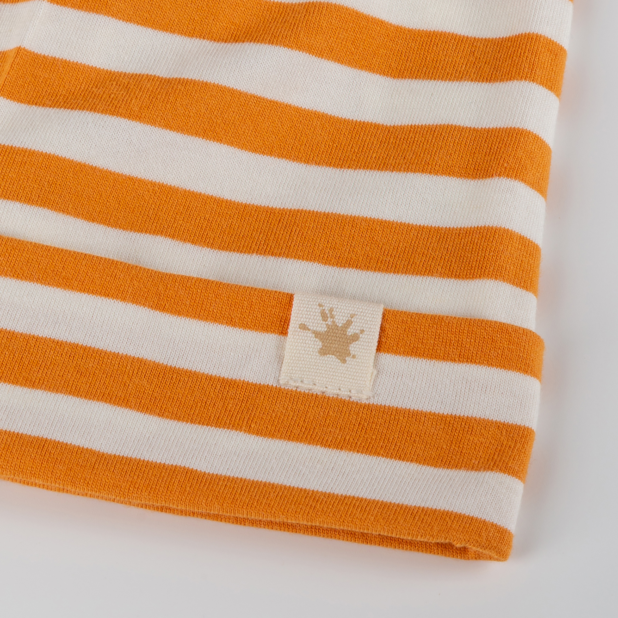 Children's beanie hat yellow/white, Polar Friends