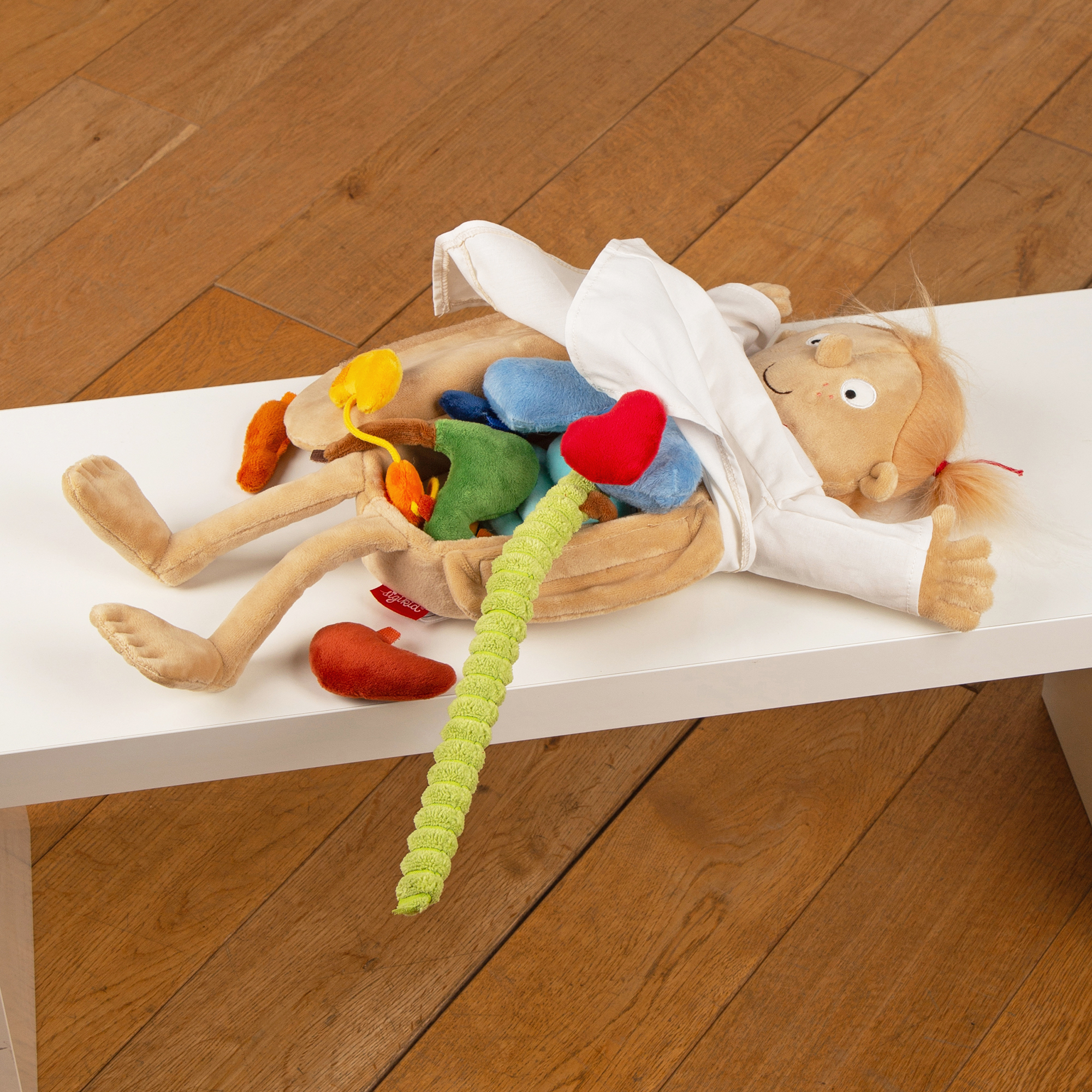 Plush doll Rosi, the little patient