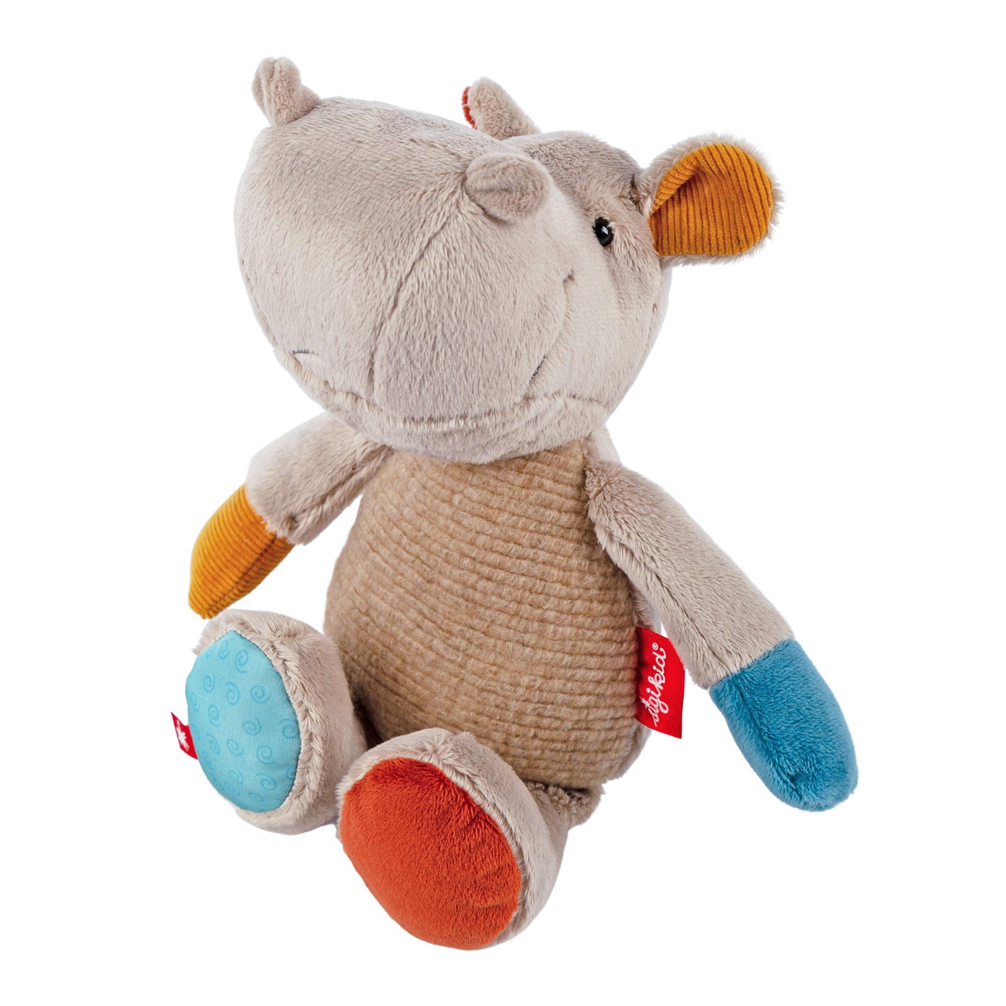 Kuscheltier Flusspferd, Patchwork Sweety Kuscheltier Flusspferd, Patchwork Sweety