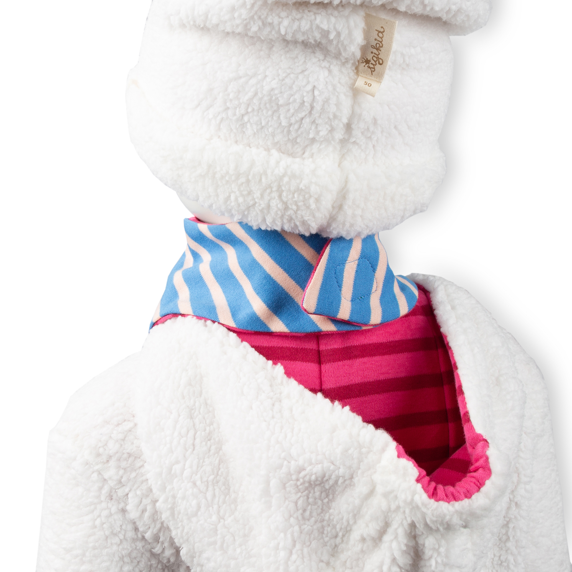 Reversible baby bandana bib Crazy Llama Reversible baby bandana bib Crazy Llama