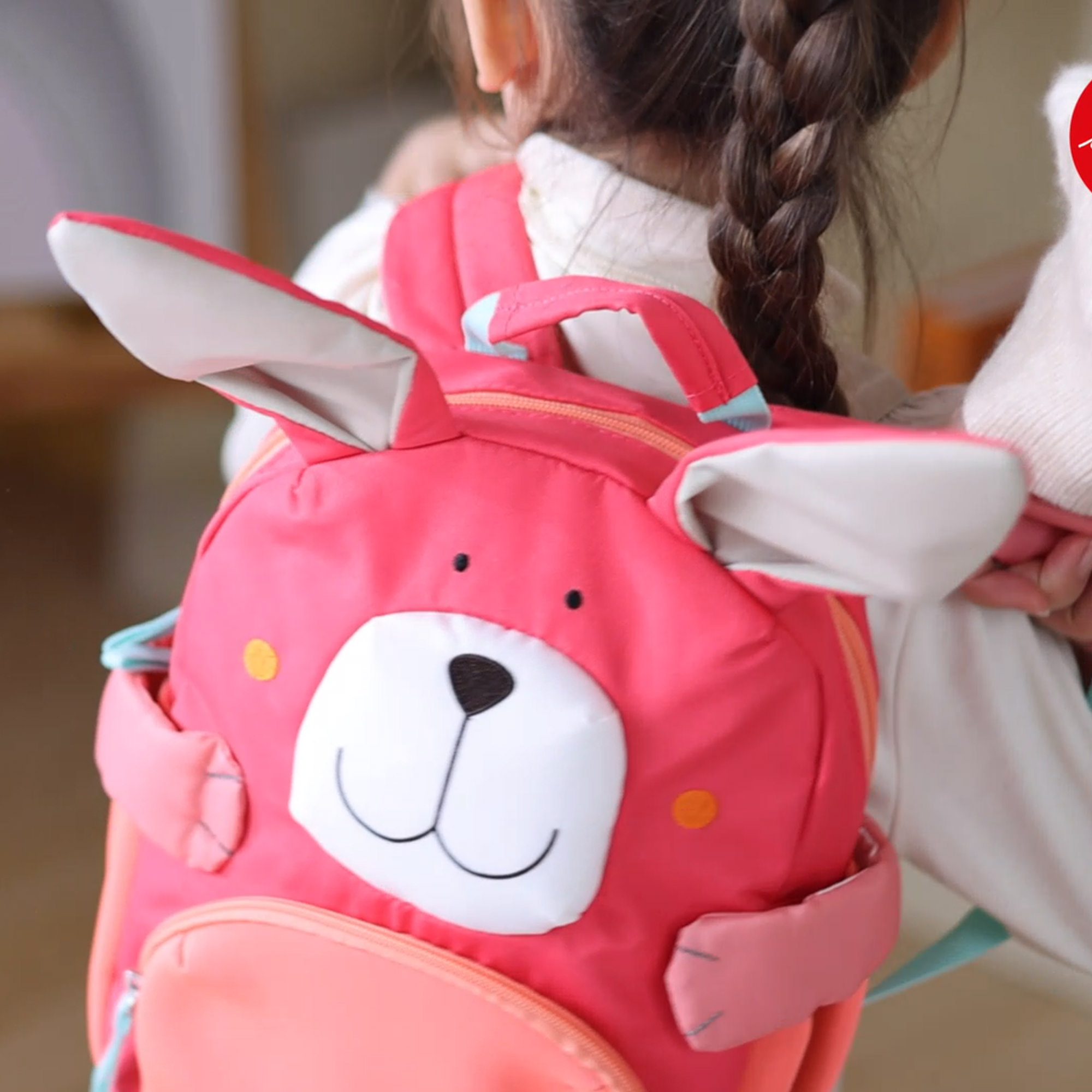 Kindergarten backpack bunny