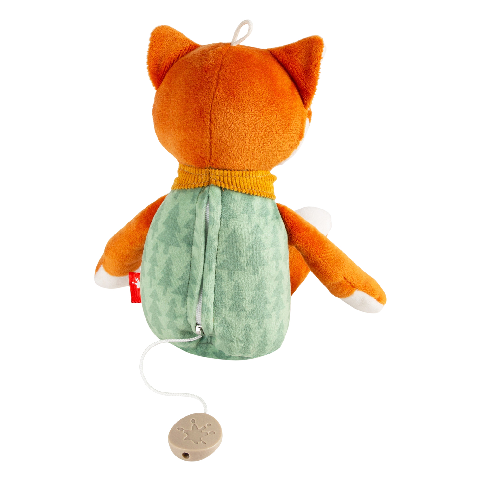 Musical baby soft toy fox, Wolly Wood