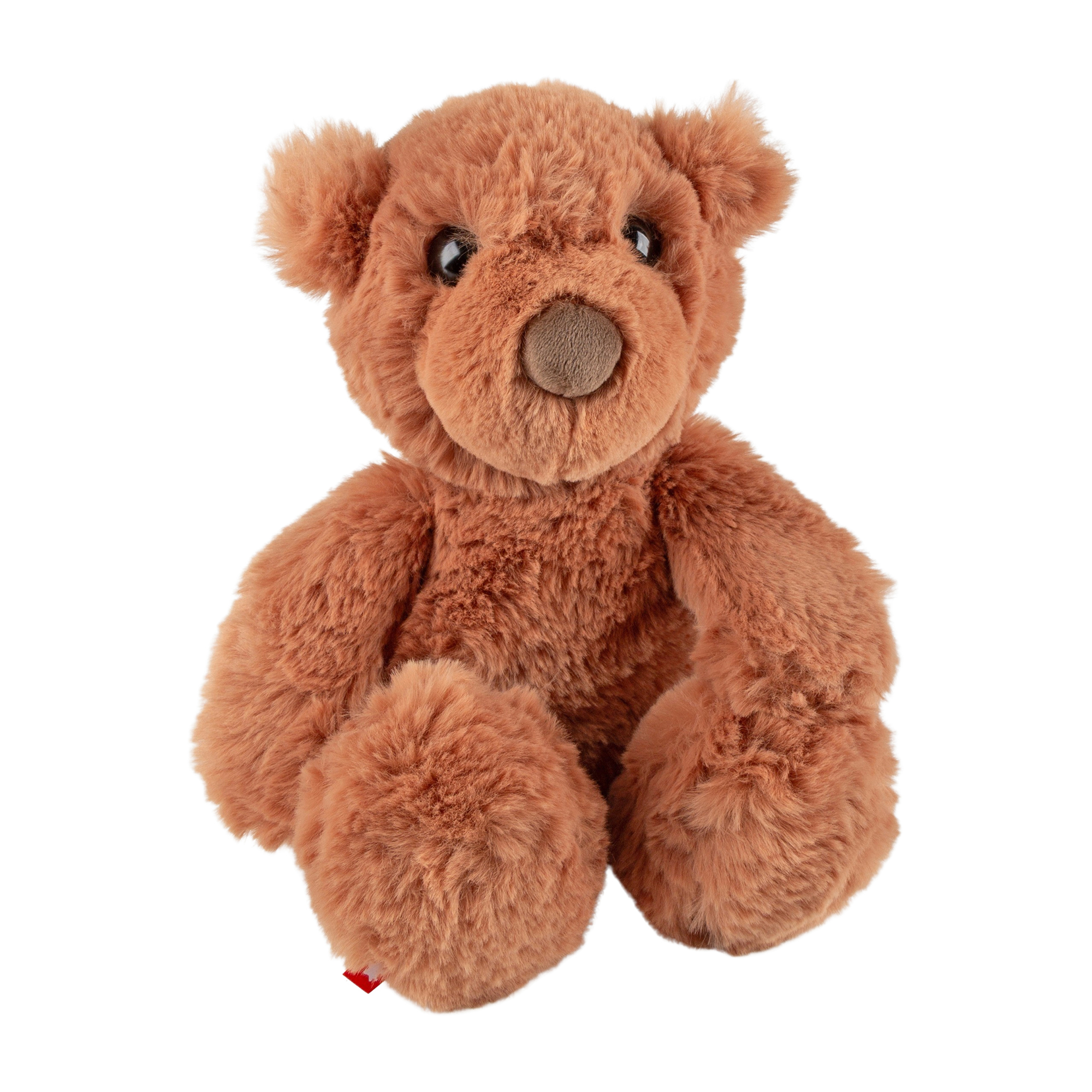 Silky soft plush toy teddy bear, brown