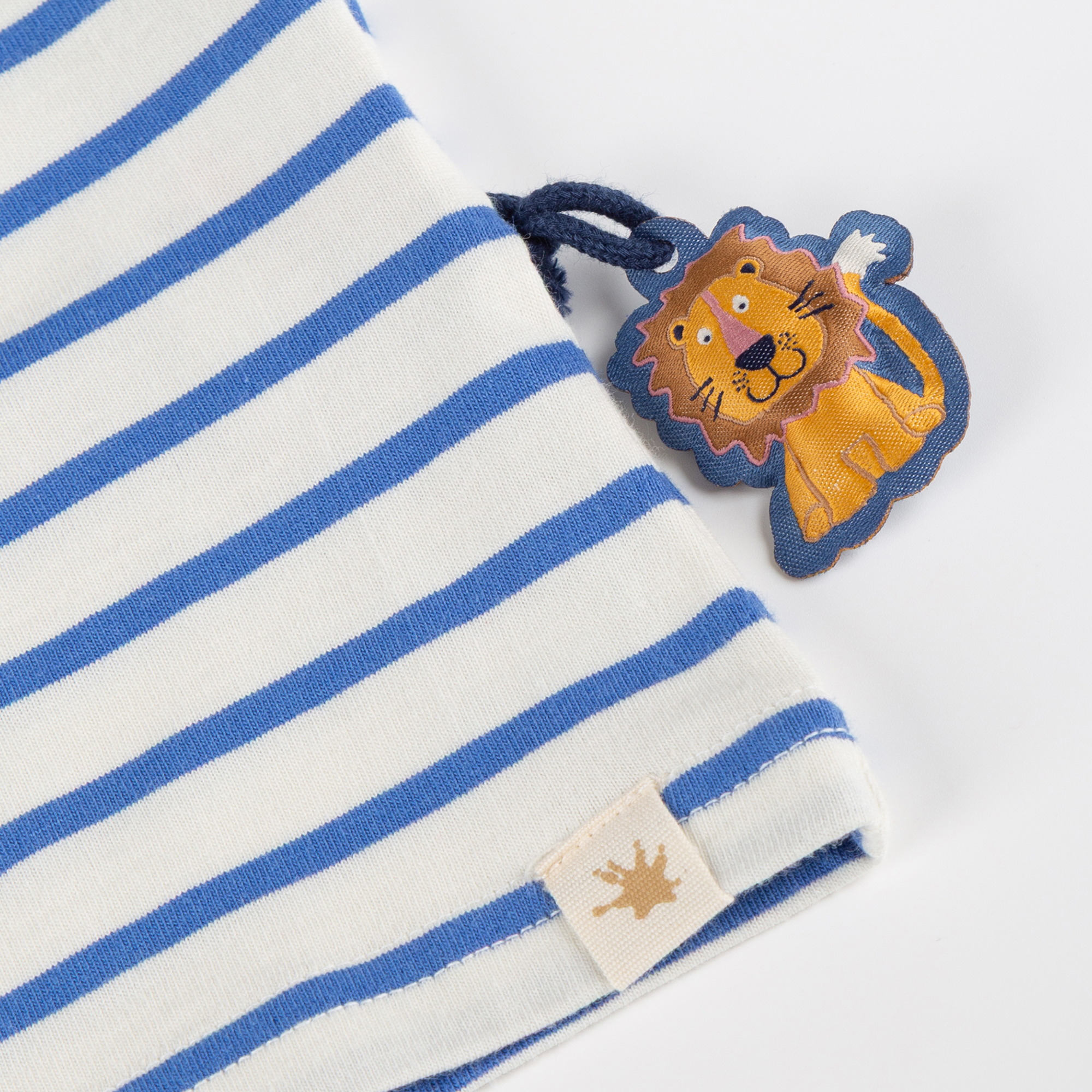 Striped children's T-shirt Tiger & Lion