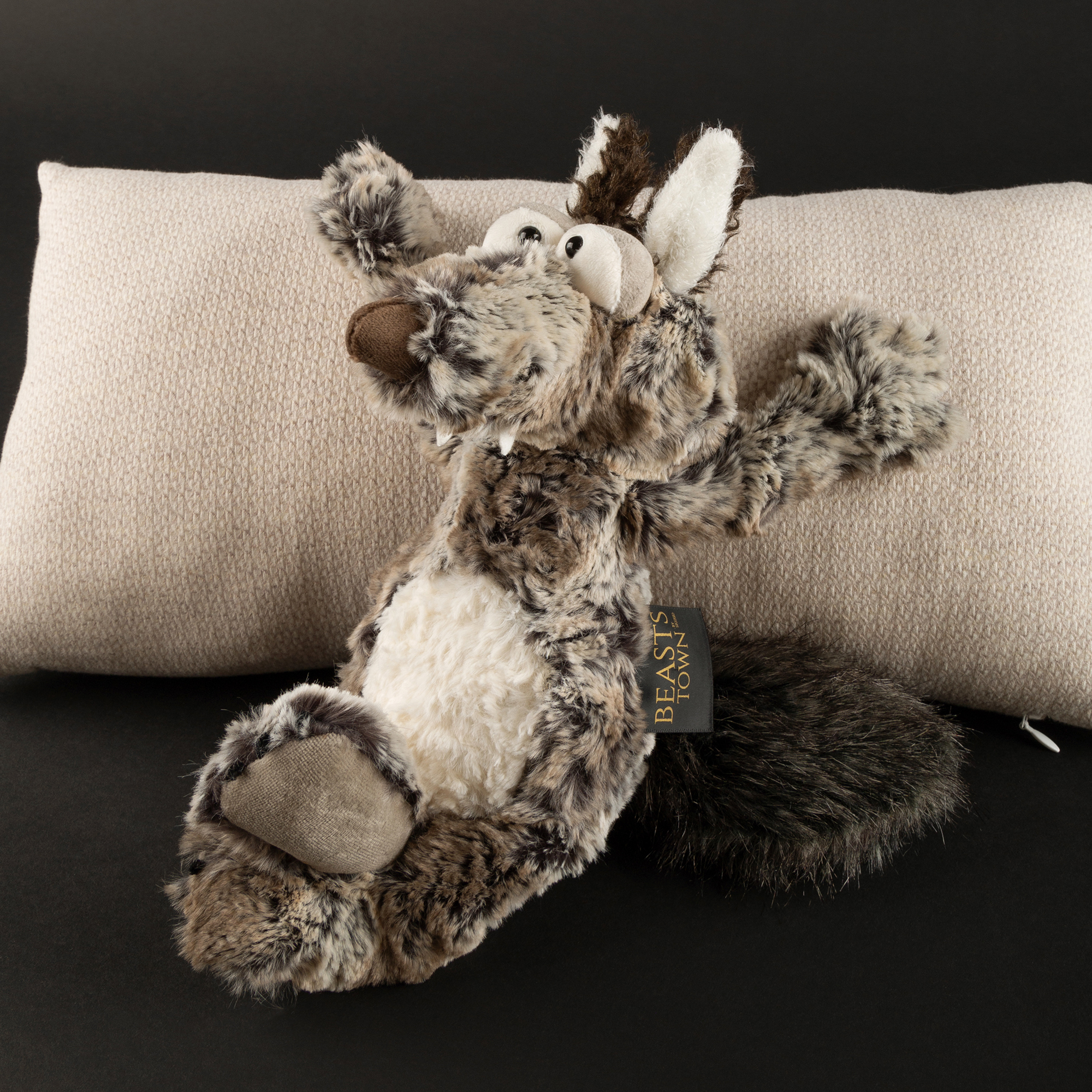 Plush toy wolf Grimm's Gangster, Beasts collection Plush toy wolf Grimm's Gangster, Beasts collection