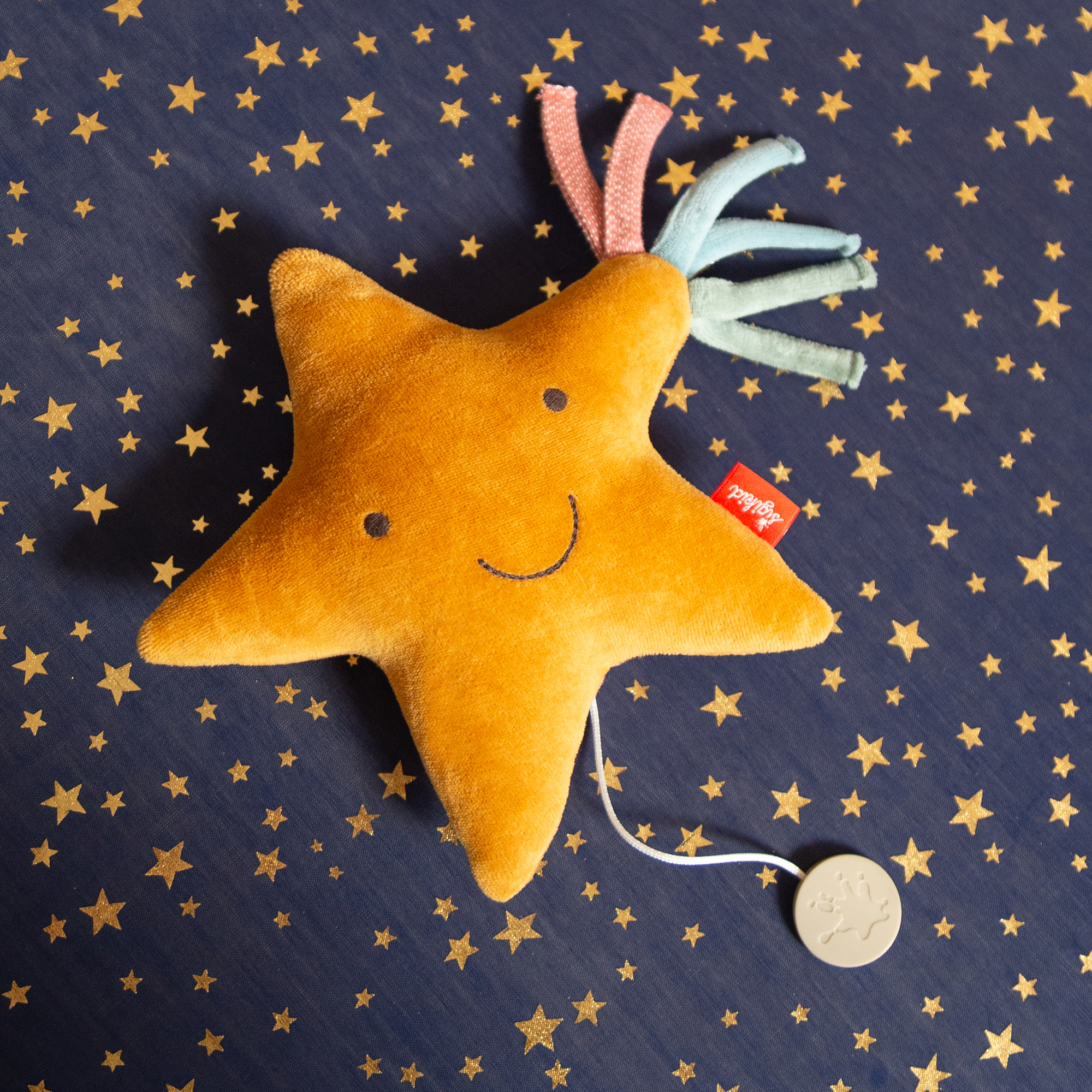Musical baby soft toy star, melody "Twinkle twinkle little star"
