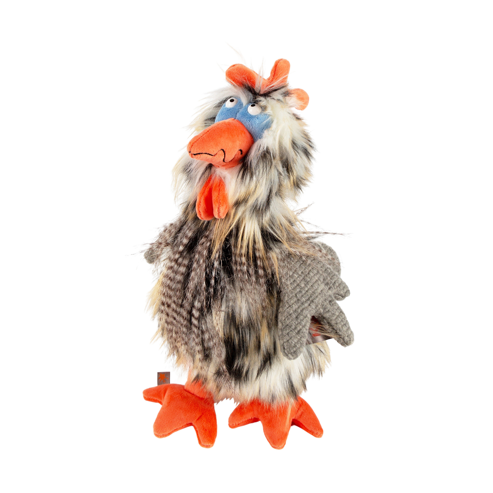 Plush rooster Tour de Poule, KiKeRiKi Plush rooster Tour de Poule, KiKeRiKi