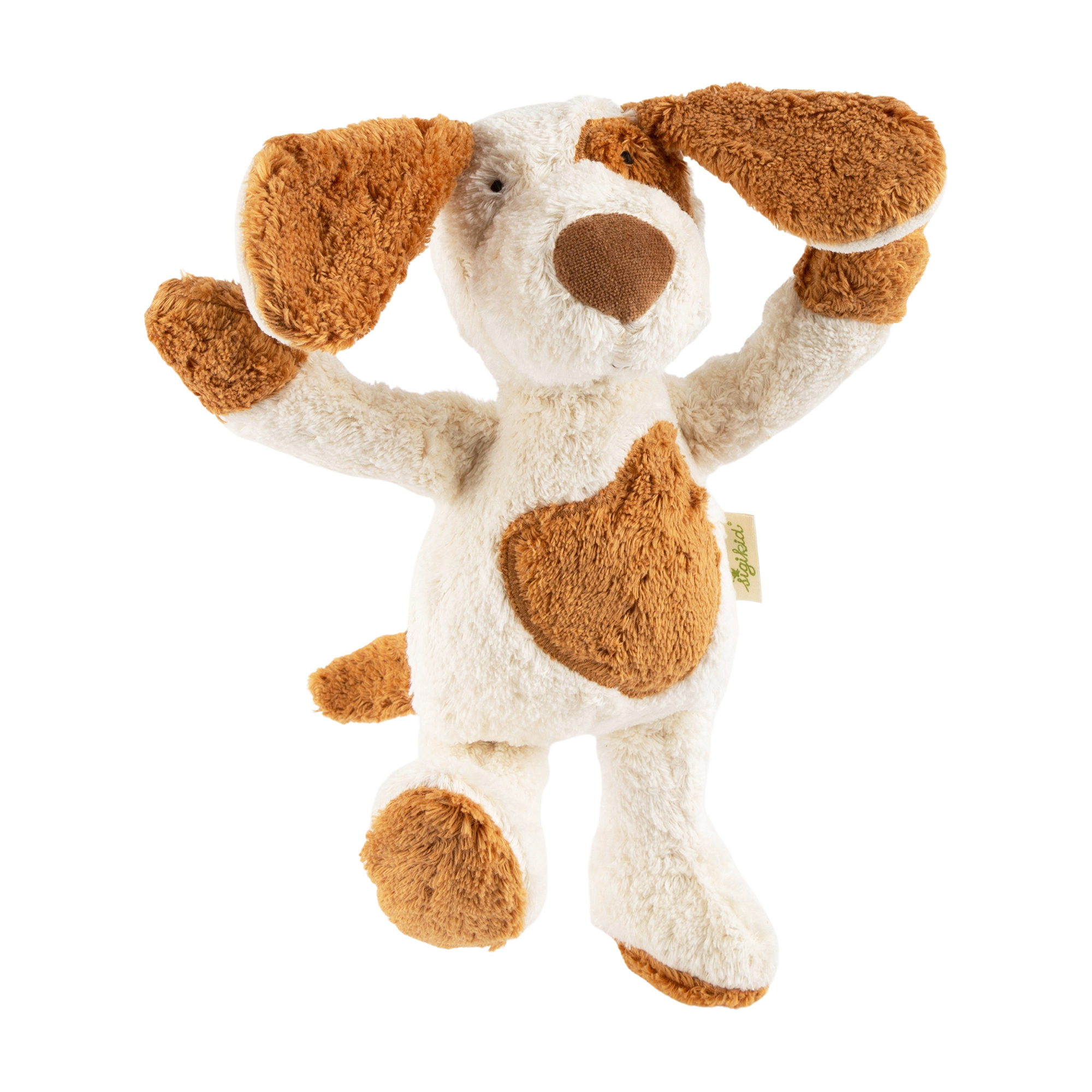 Stuffed toy dog, organic cotton