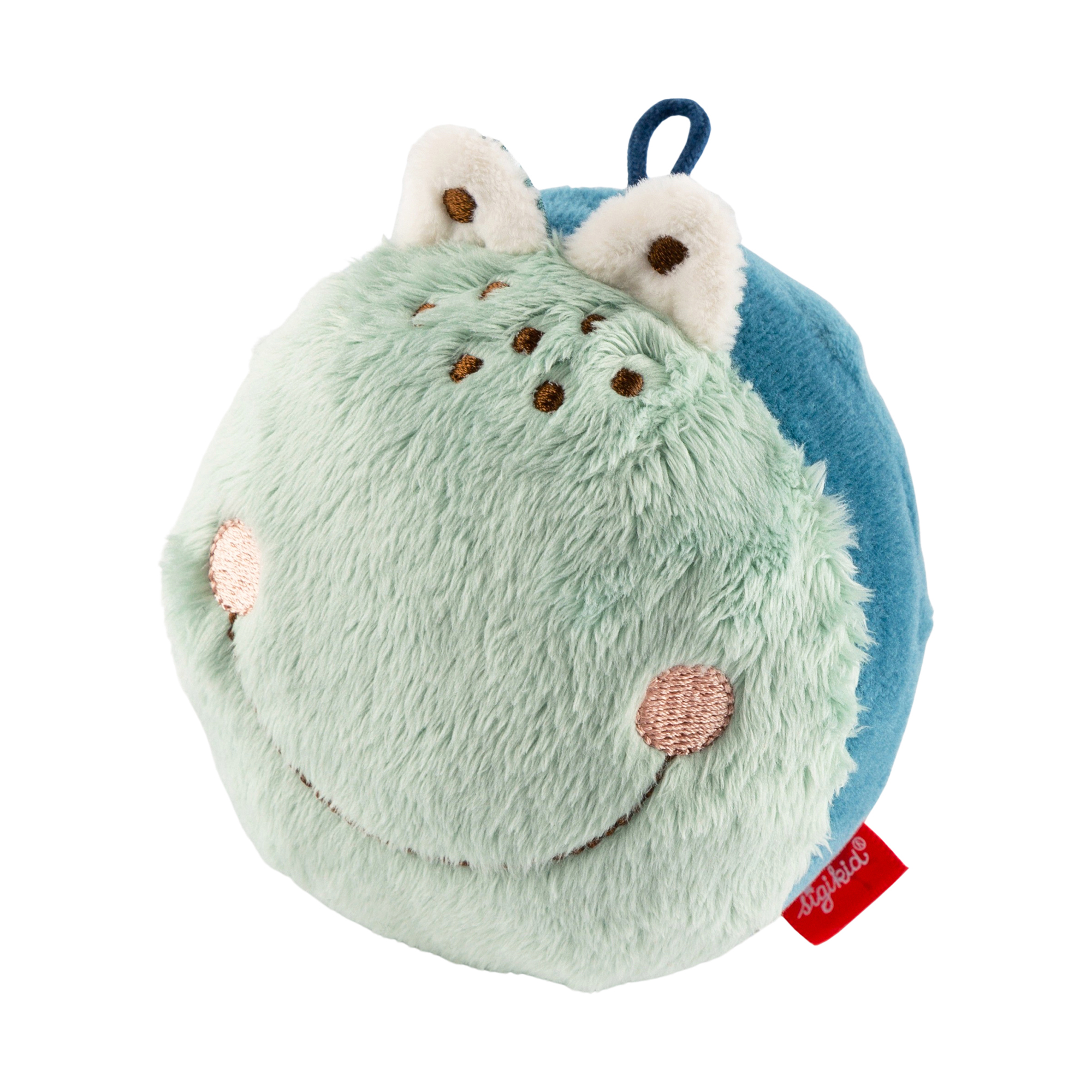Baby squeaker plush ball frog Baby squeaker plush ball frog