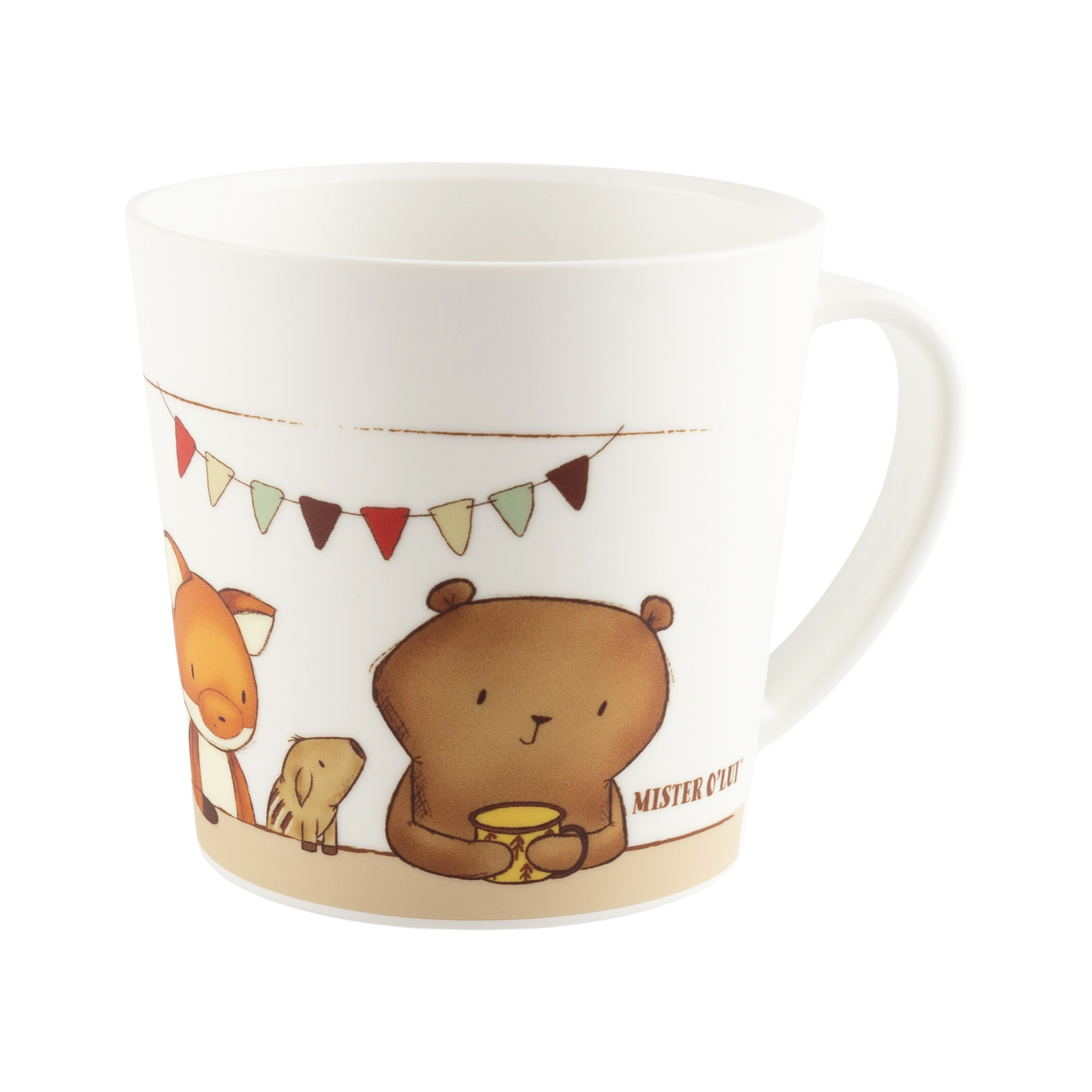 Kinder Camping Tasse Mister O'Lui Kuschelfreunde, rPET