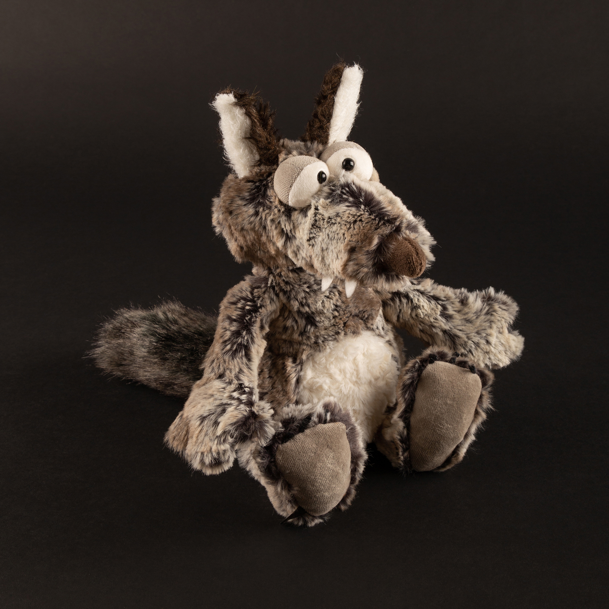 Plush toy wolf Grimm's Gangster, Beasts collection