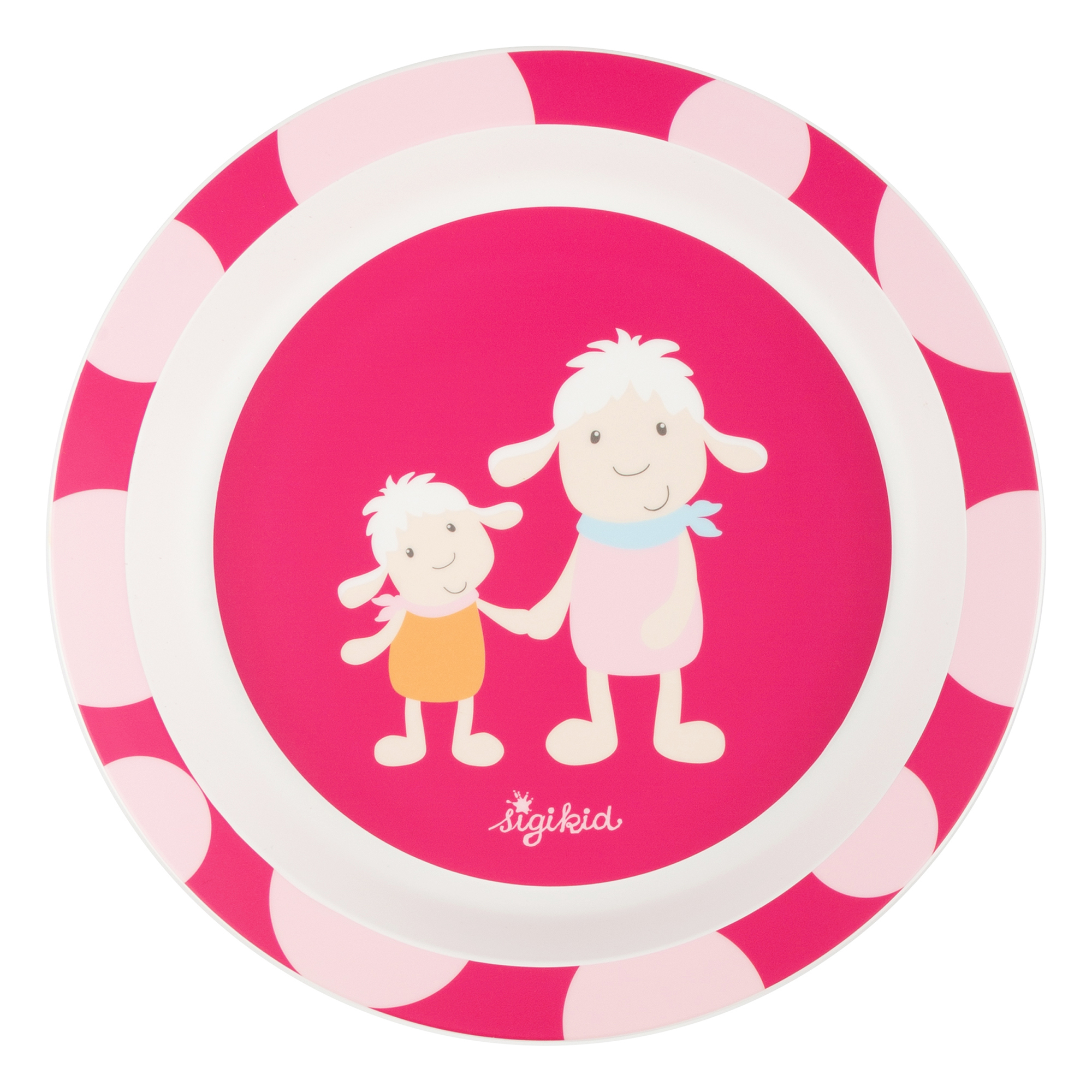 Children's plate sheep Schnuggi, rPET Children's plate sheep Schnuggi, rPET