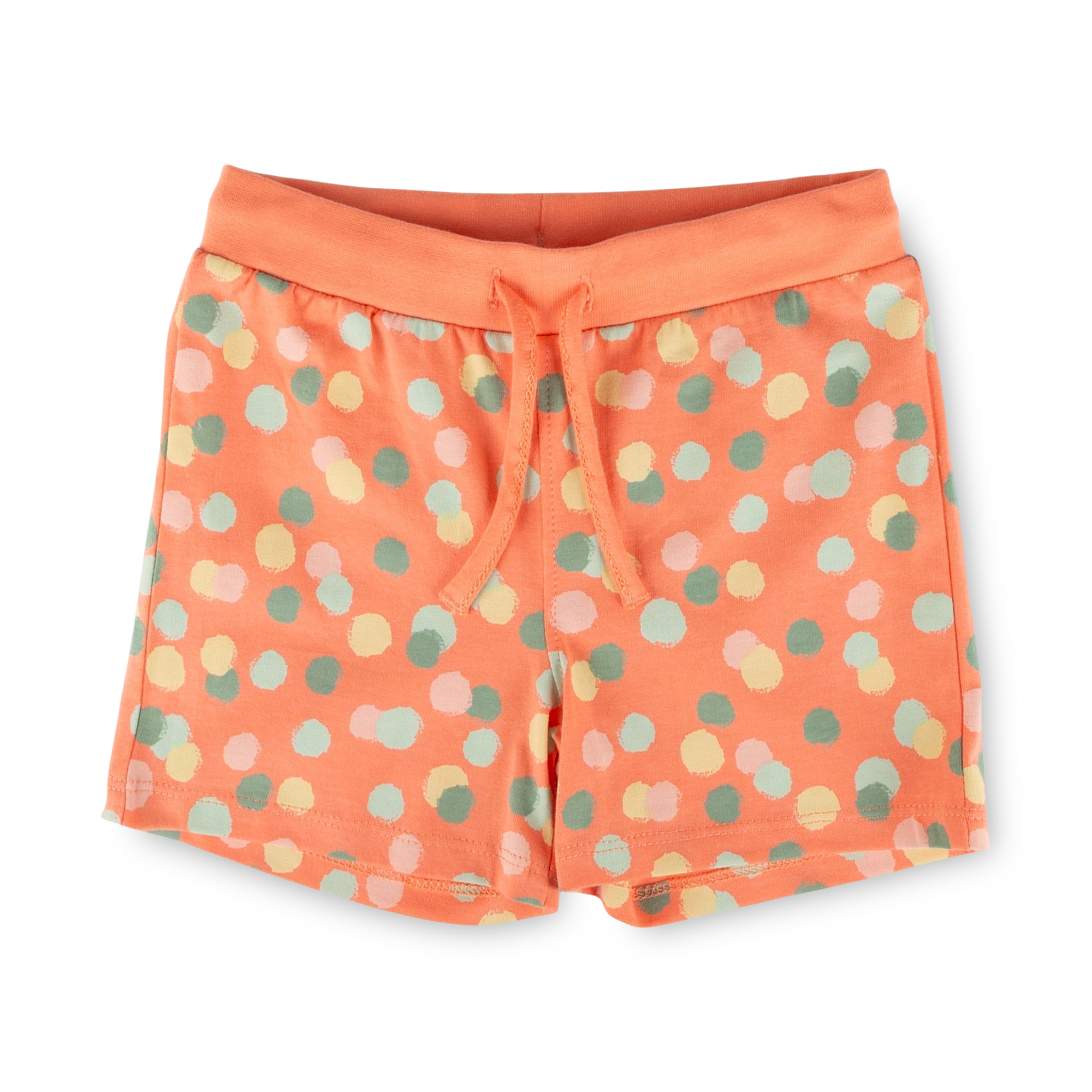 Children's shorty pyjamas, coral pink fish