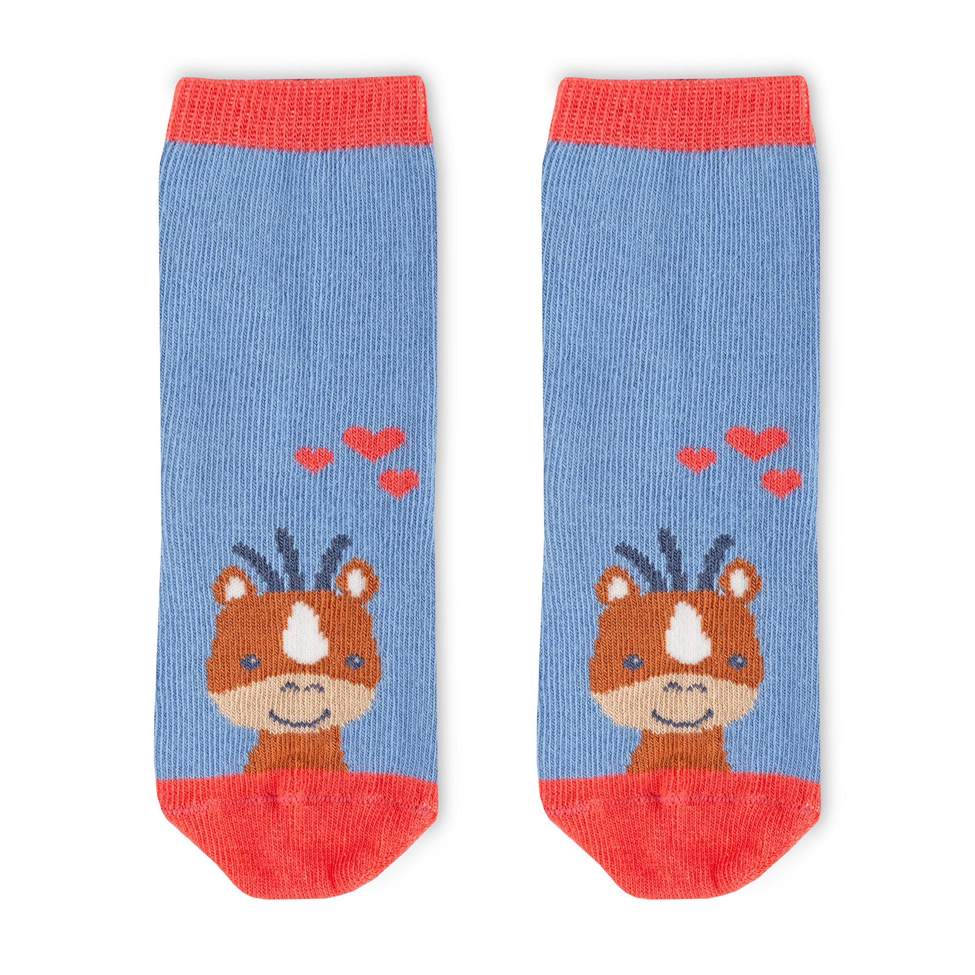 Set of 3 pairs children's socks, Funny Horse collection