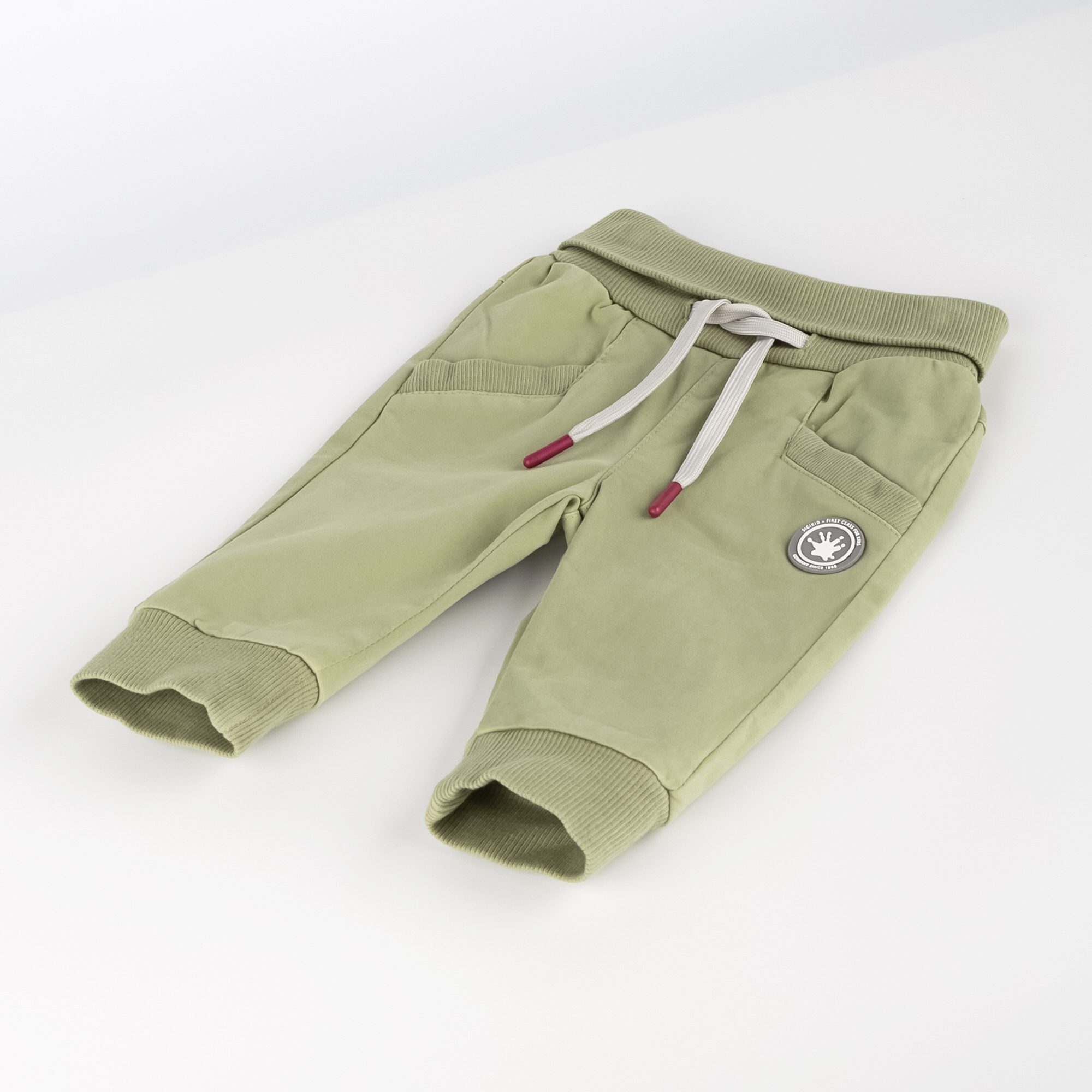 Baby Gabardine Hose, grün Baby Gabardine Hose, grün