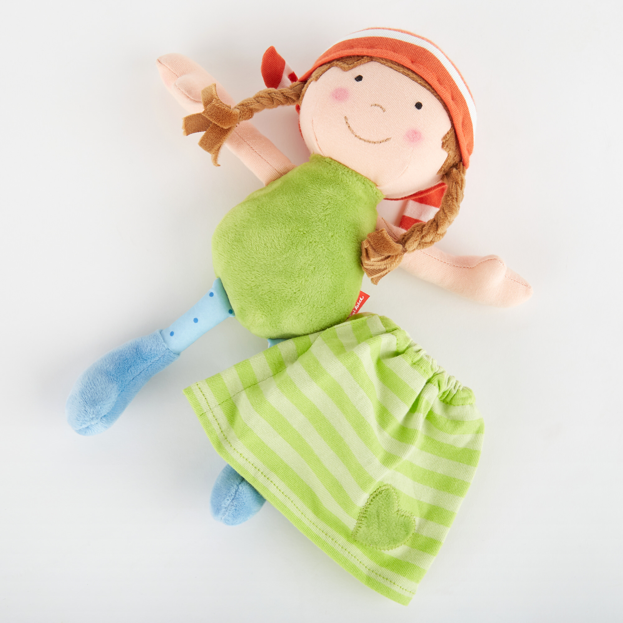 Stoffpuppe Brenda Bilipup, grün Stoffpuppe Brenda Bilipup, grün