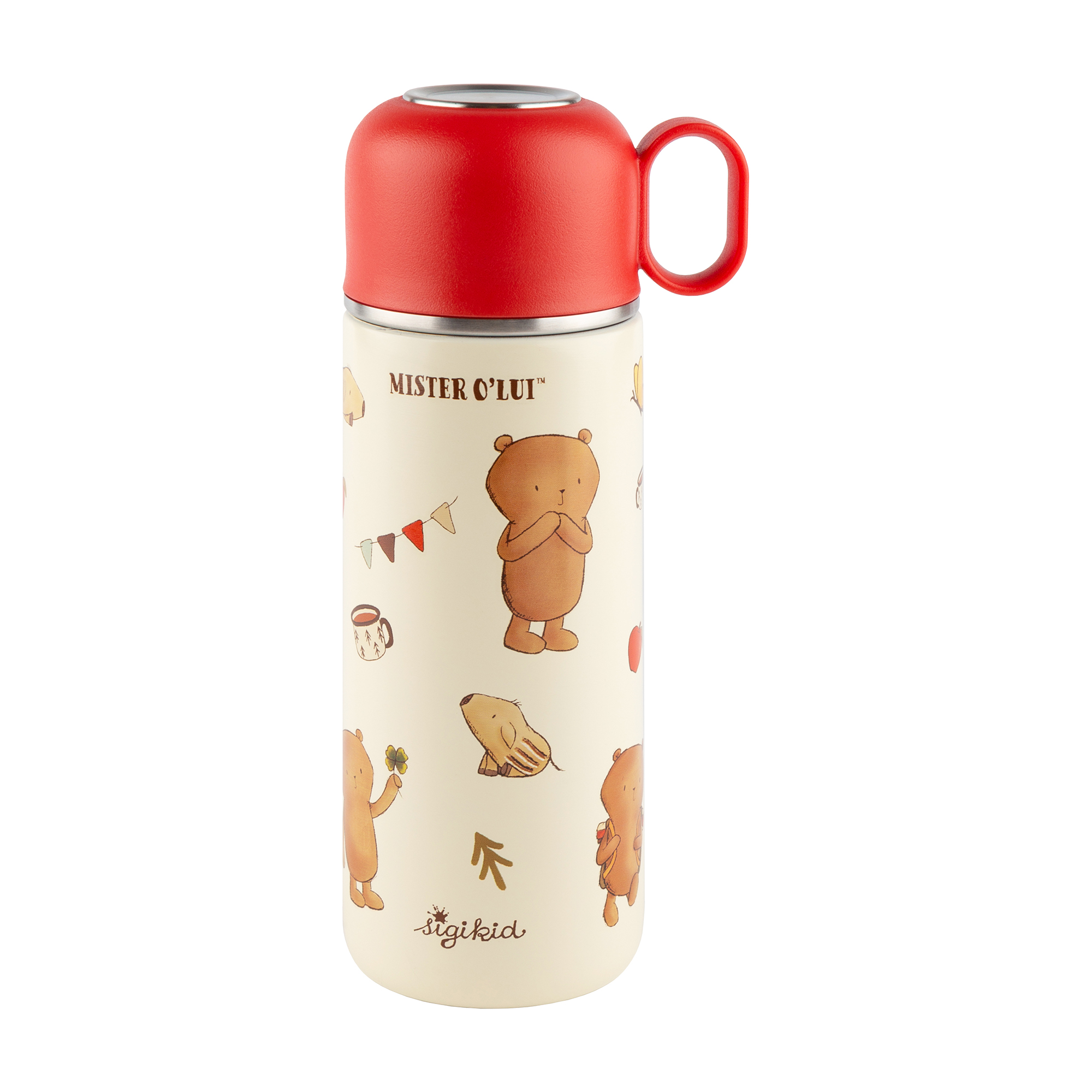 Children's insulated drink bottle Mister O'Lui, stainless steel