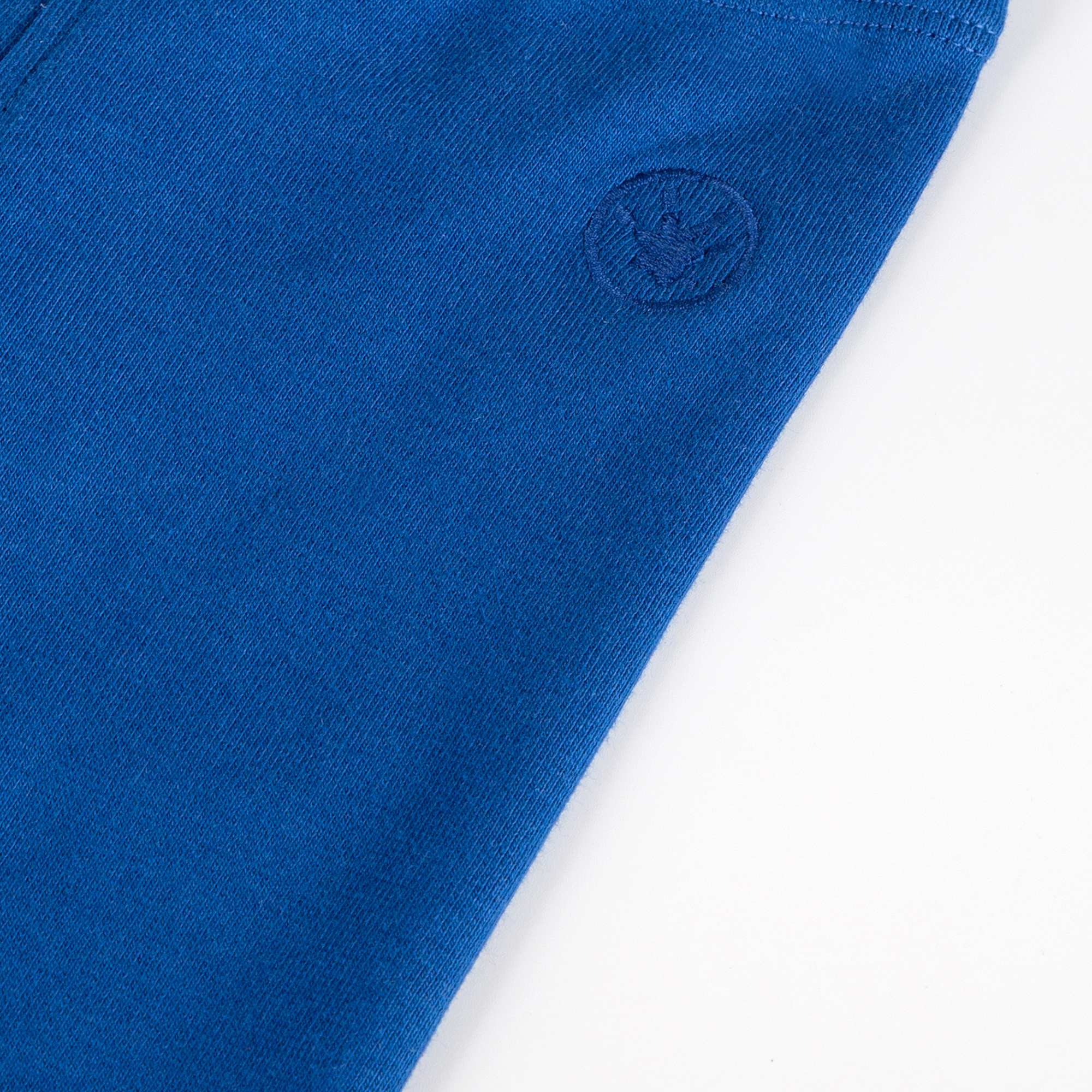 Baby rib knit leggings, azure blue