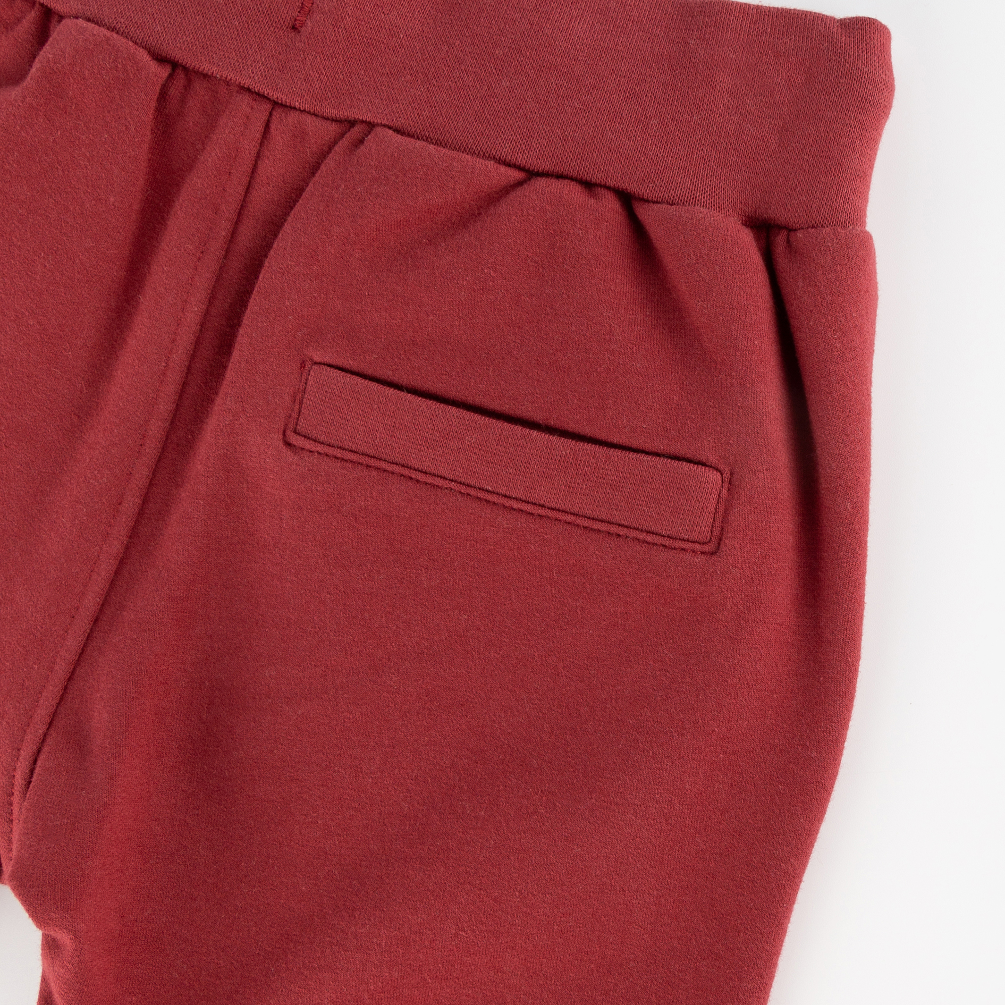 Children's sweat pants, dark red