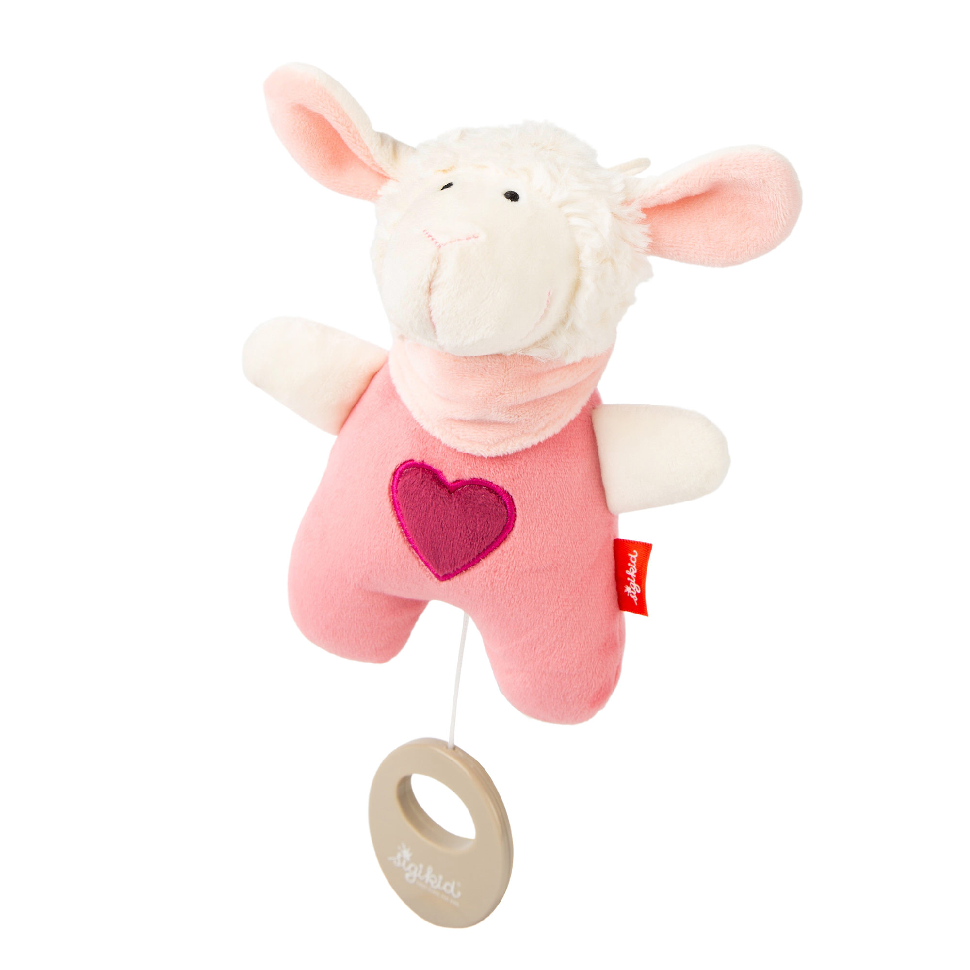 Musical mini baby plush toy sheep