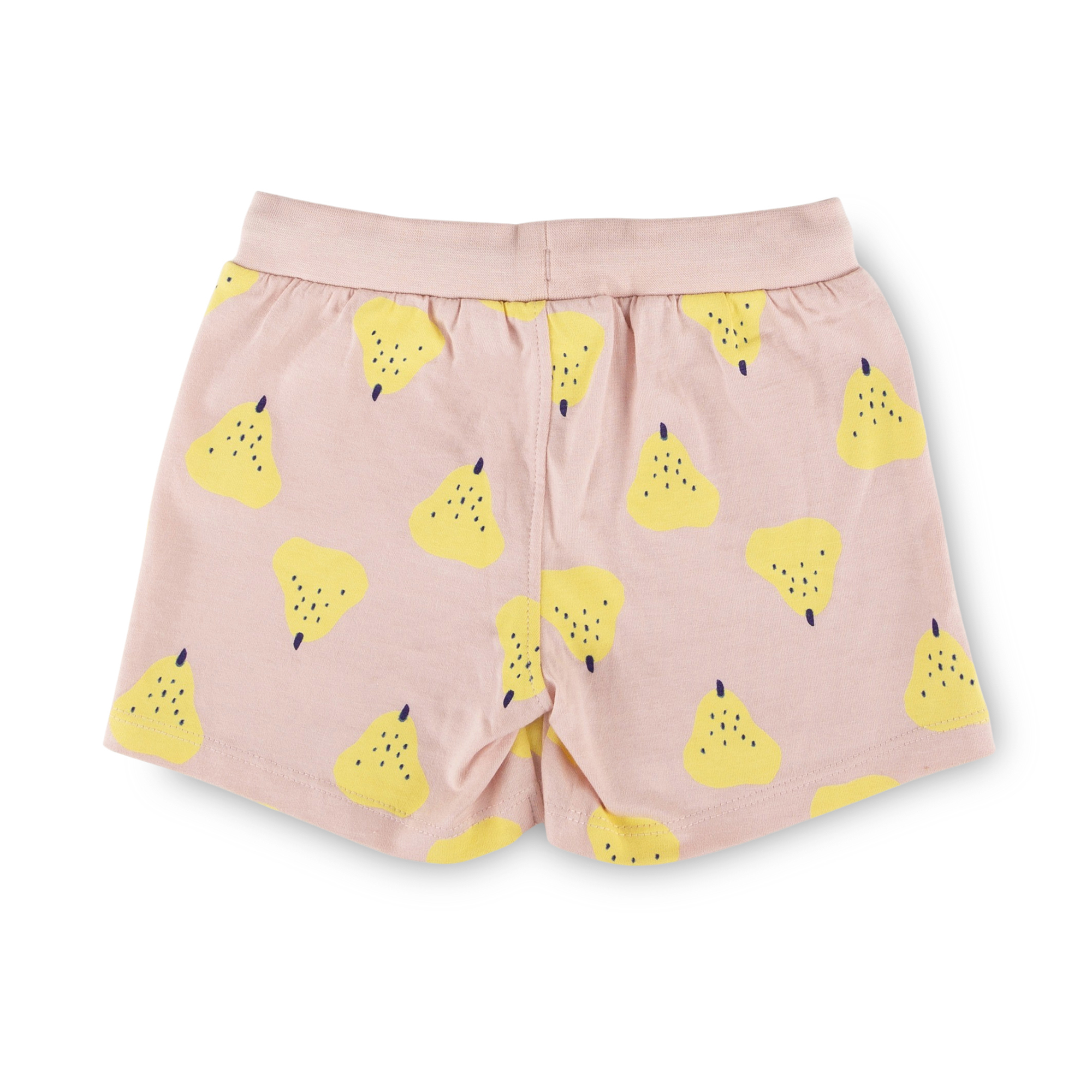 Children's shorty pyjamas fruit, pastel blue/pink